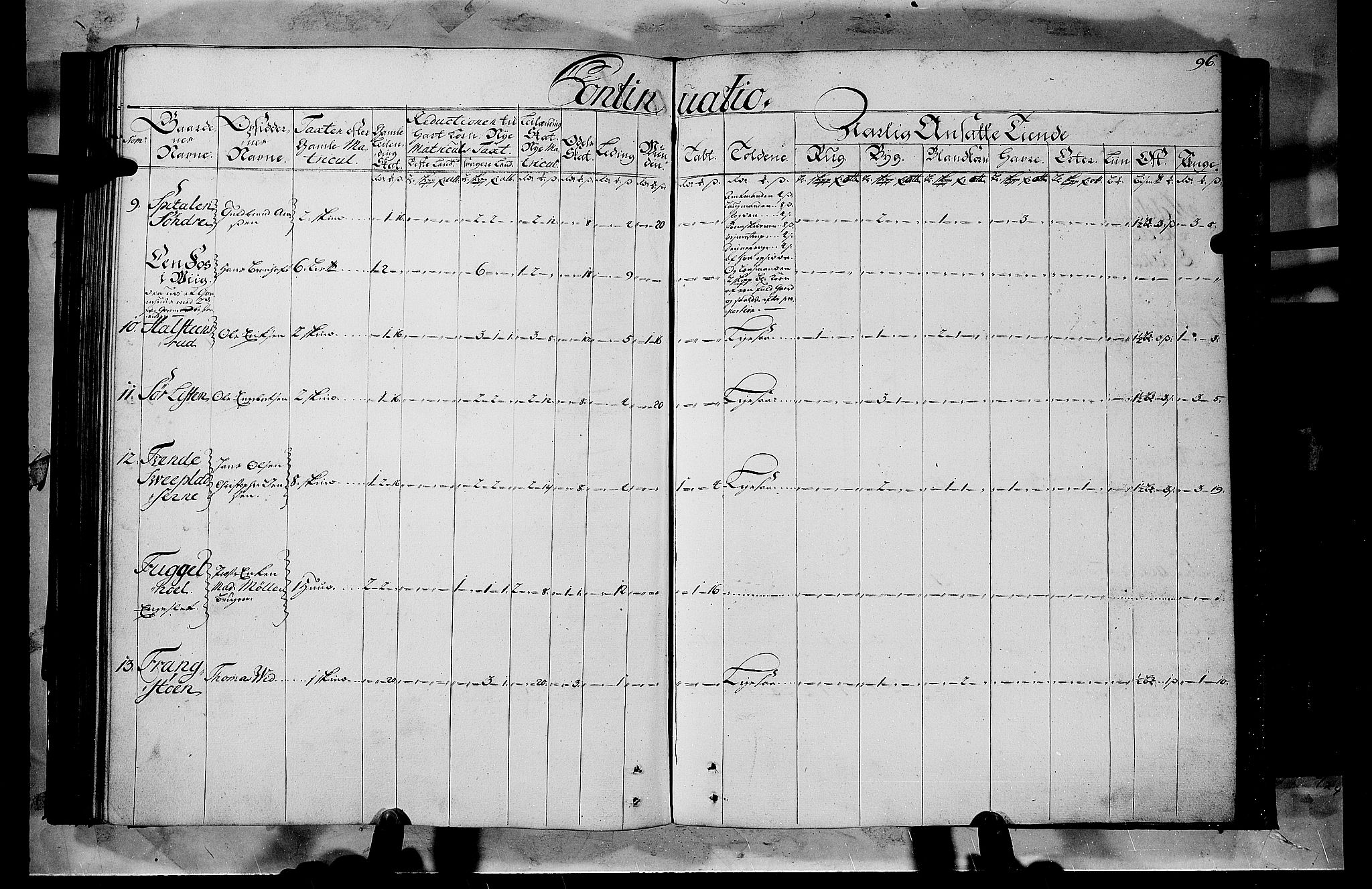 Rentekammeret inntil 1814, Realistisk ordnet avdeling, AV/RA-EA-4070/N/Nb/Nbf/L0103b: Hedmark matrikkelprotokoll, 1723, p. 96b-97a