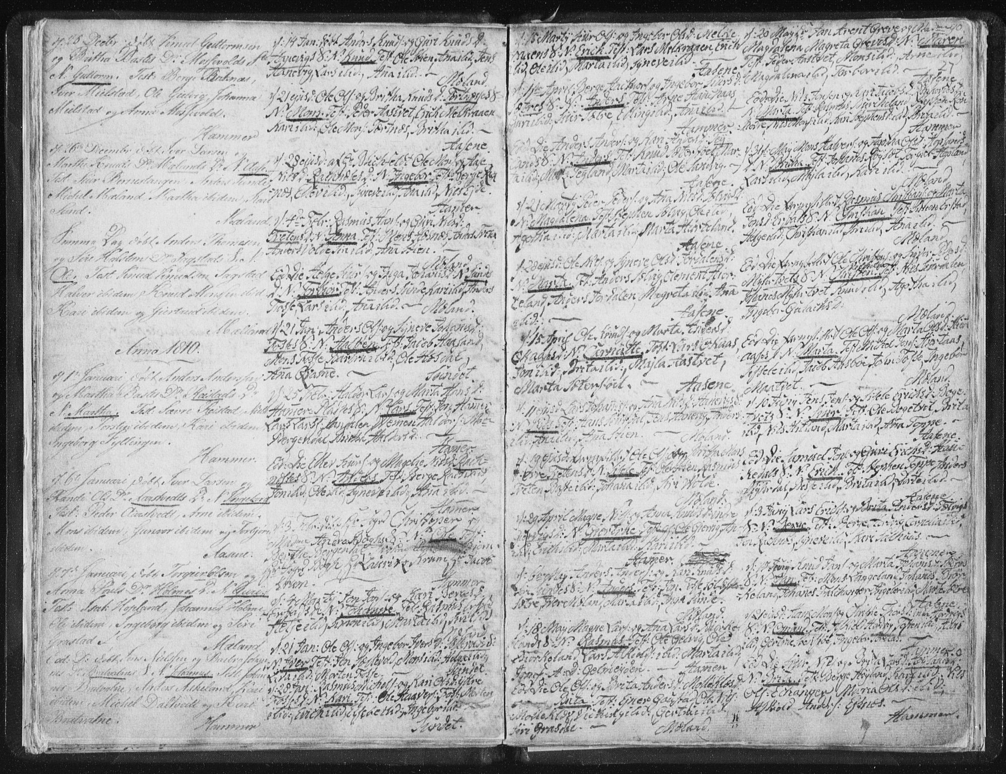 Hamre sokneprestembete, AV/SAB-A-75501/H/Ha/Haa/Haaa/L0009: Parish register (official) no. A 9, 1805-1815, p. 27