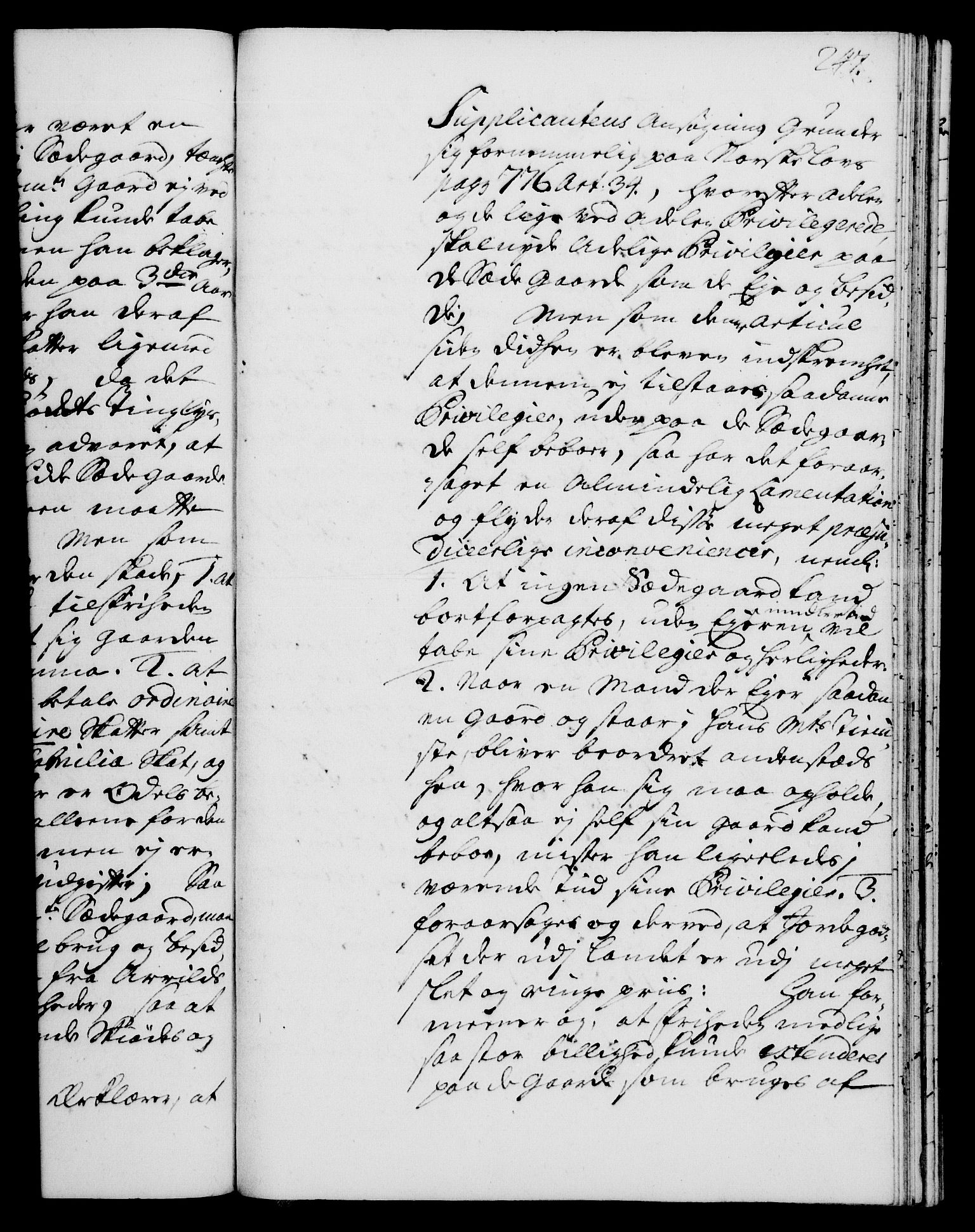 Rentekammeret, Kammerkanselliet, RA/EA-3111/G/Gh/Gha/L0014: Norsk ekstraktmemorialprotokoll. Merket RK 53.59, 1731-1732, p. 247