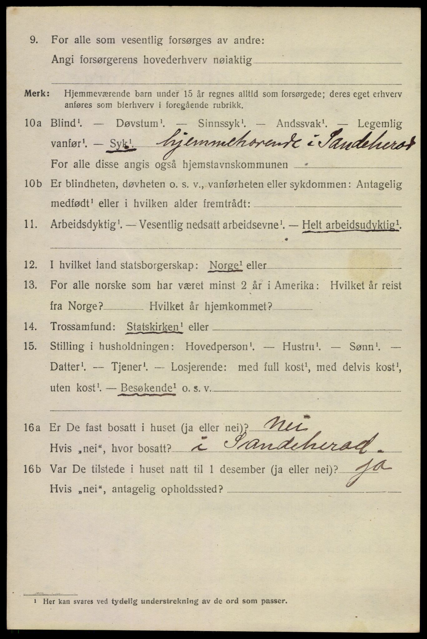 SAKO, 1920 census for Horten, 1920, p. 17556