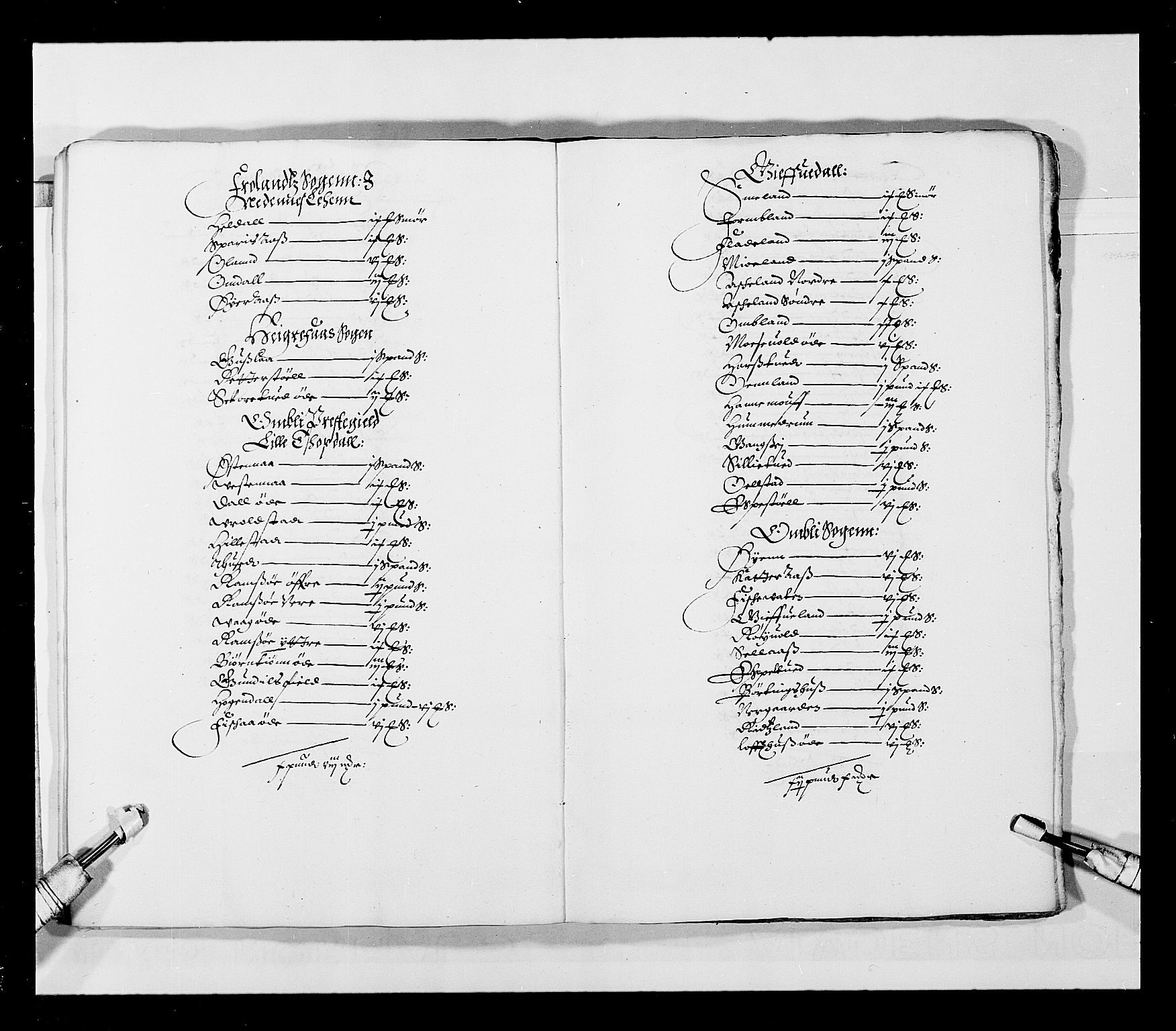 Stattholderembetet 1572-1771, AV/RA-EA-2870/Ek/L0023/0001: Jordebøker 1633-1658: / Jordebøker for Agdesiden len, 1644-1647, p. 21