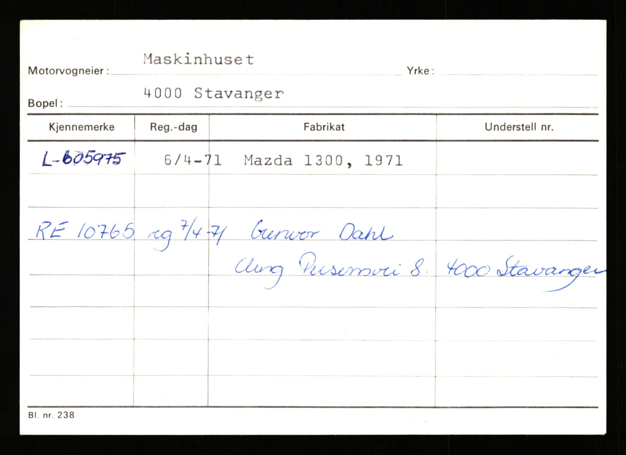 Stavanger trafikkstasjon, AV/SAST-A-101942/0/G/L0012: Registreringsnummer: 363571 - 800000, 1930-1971, p. 1760