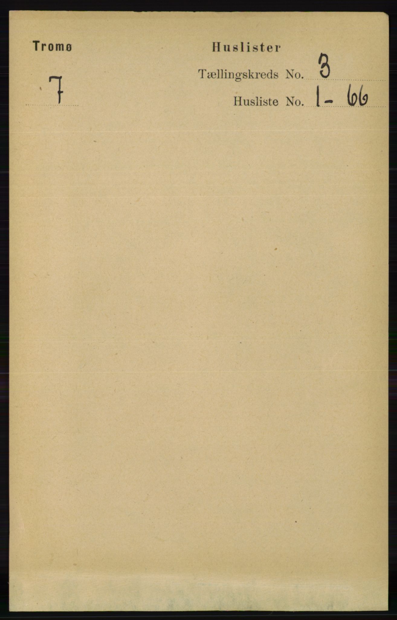 RA, 1891 census for 0921 Tromøy, 1891, p. 890