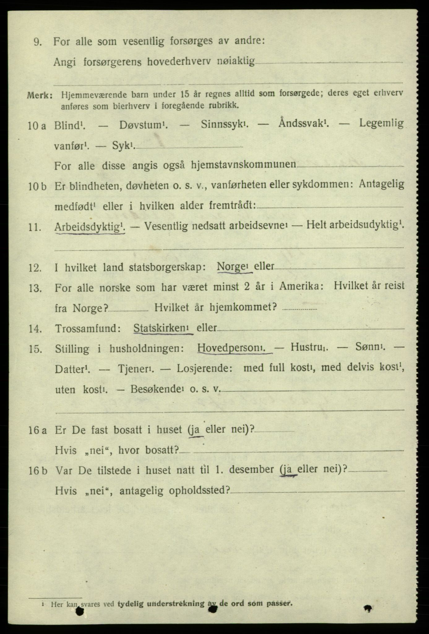 SAB, 1920 census for Kvinnherad, 1920, p. 6219