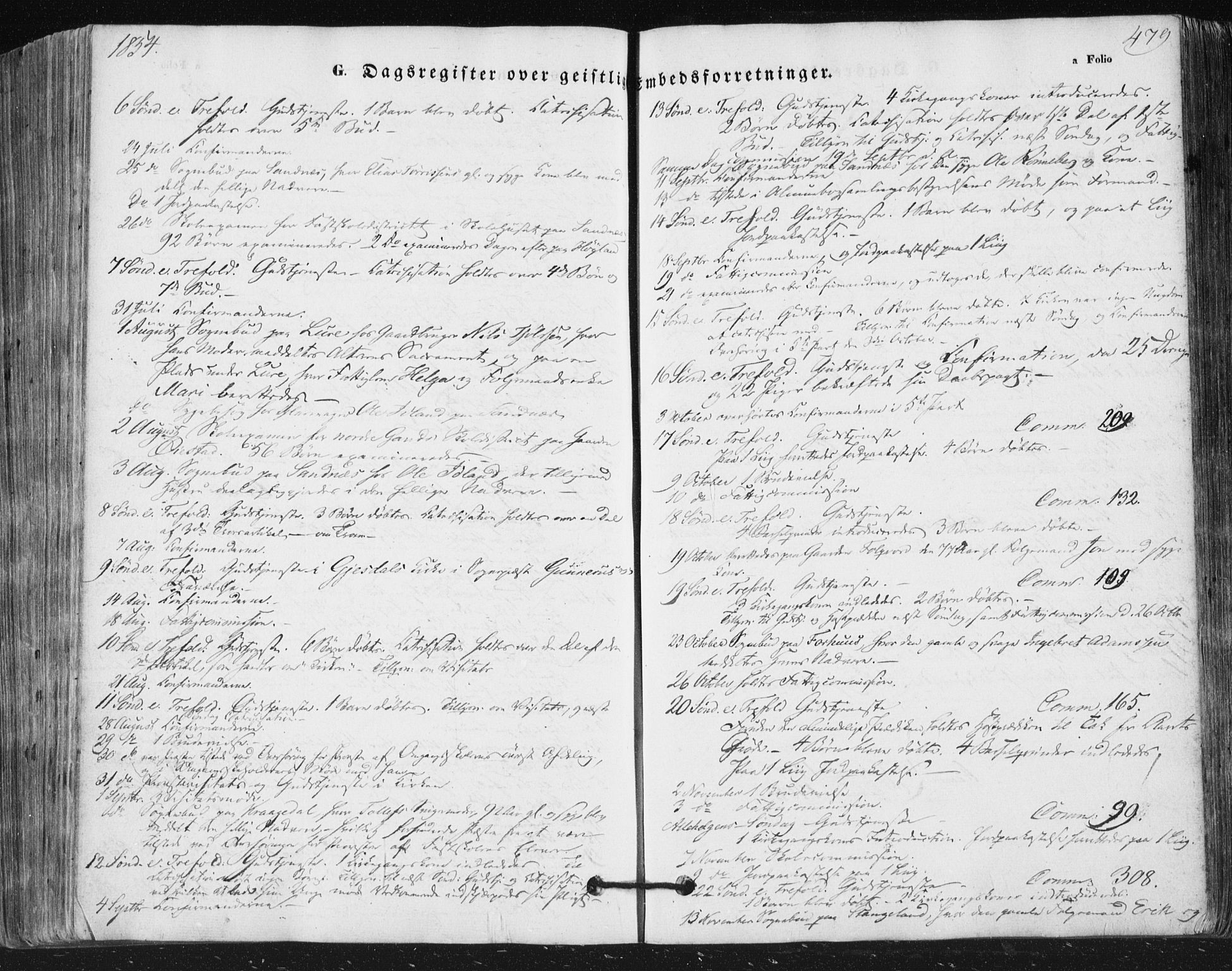 Høyland sokneprestkontor, SAST/A-101799/001/30BA/L0008: Parish register (official) no. A 8, 1841-1856, p. 479