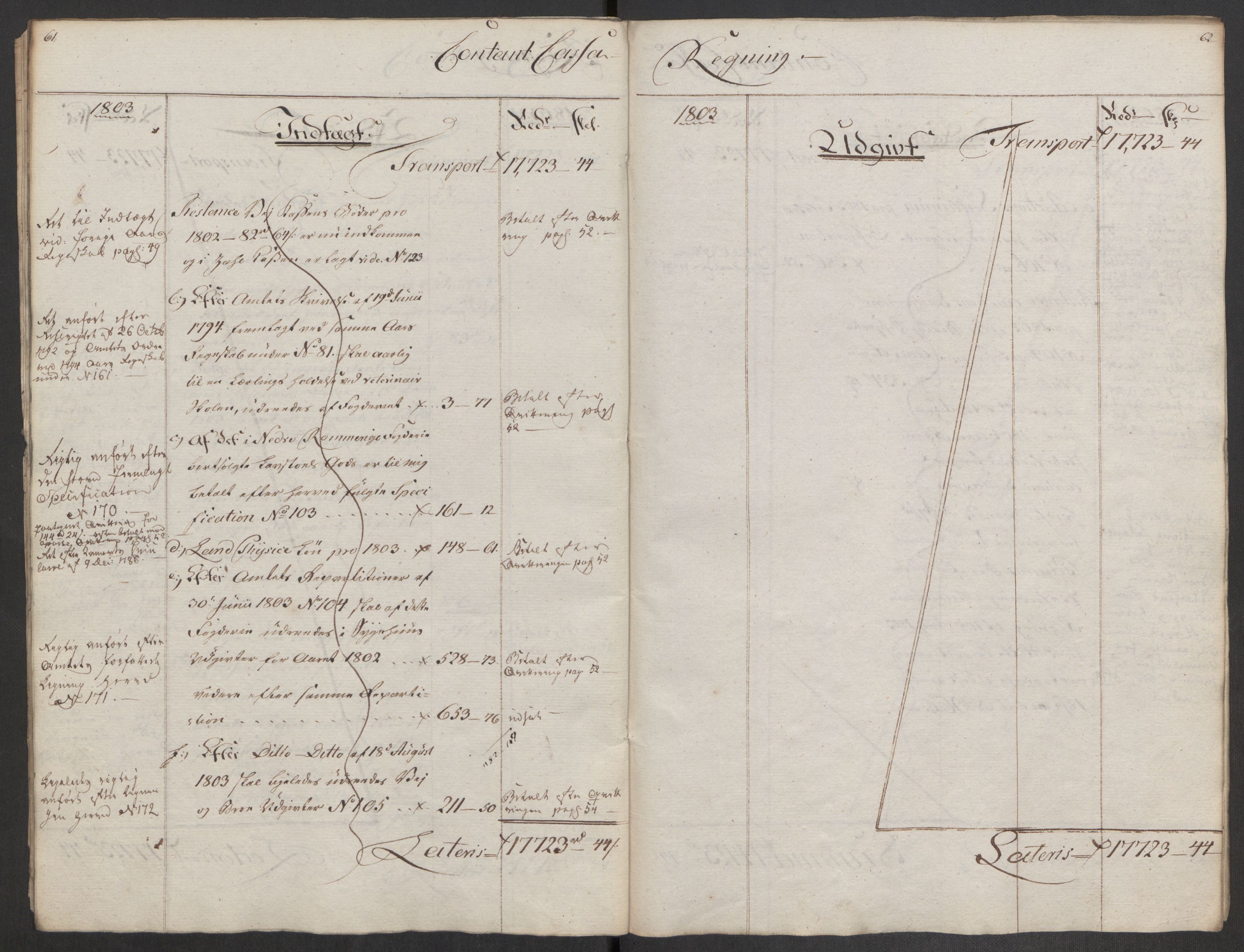 Rentekammeret inntil 1814, Reviderte regnskaper, Fogderegnskap, AV/RA-EA-4092/R11/L0679: Fogderegnskap Nedre Romerike, 1803, p. 35