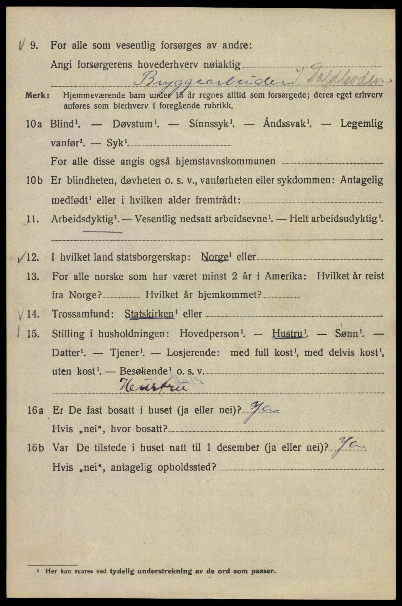 SAO, 1920 census for Kristiania, 1920, p. 473732