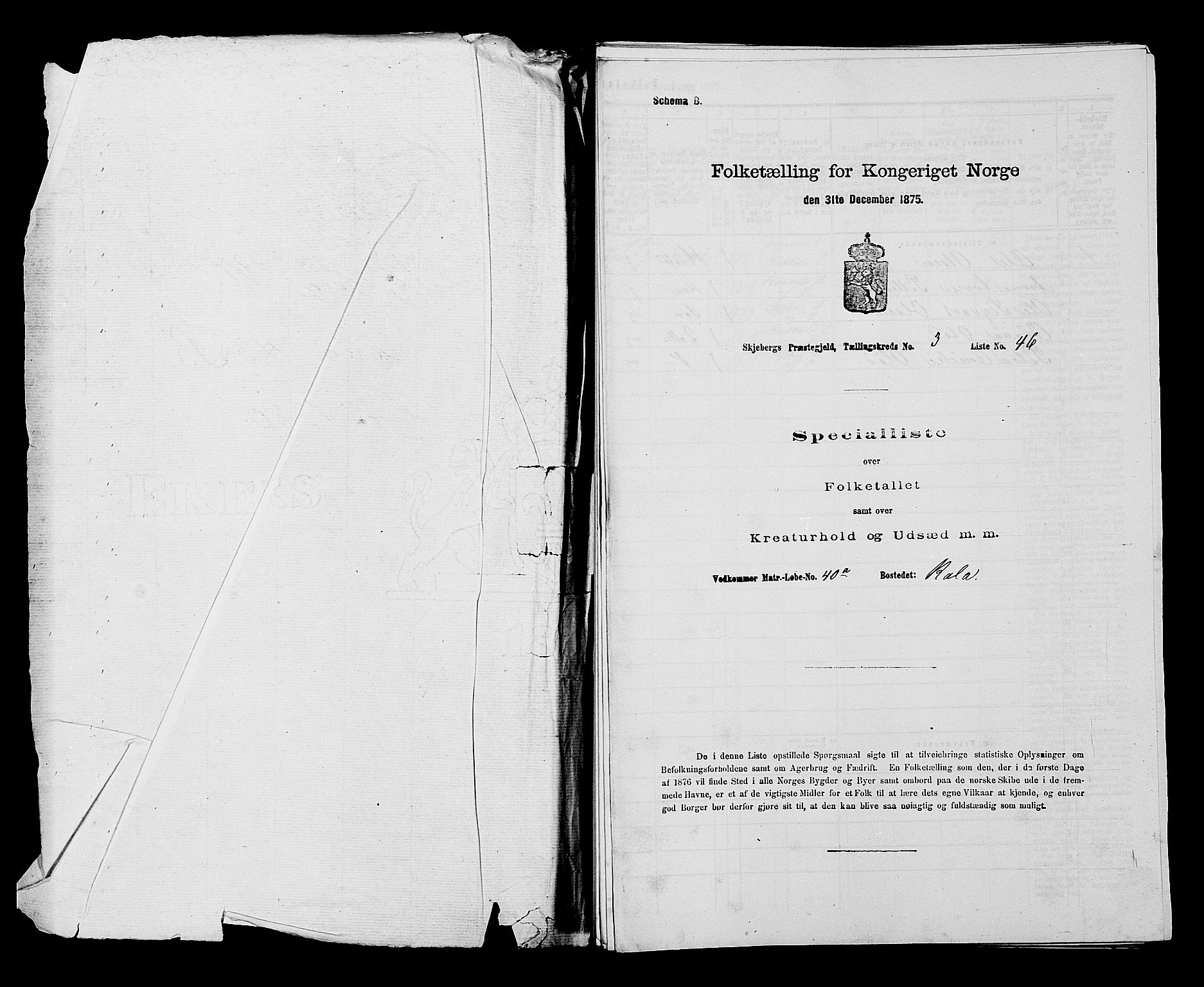 RA, 1875 census for 0115P Skjeberg, 1875, p. 551
