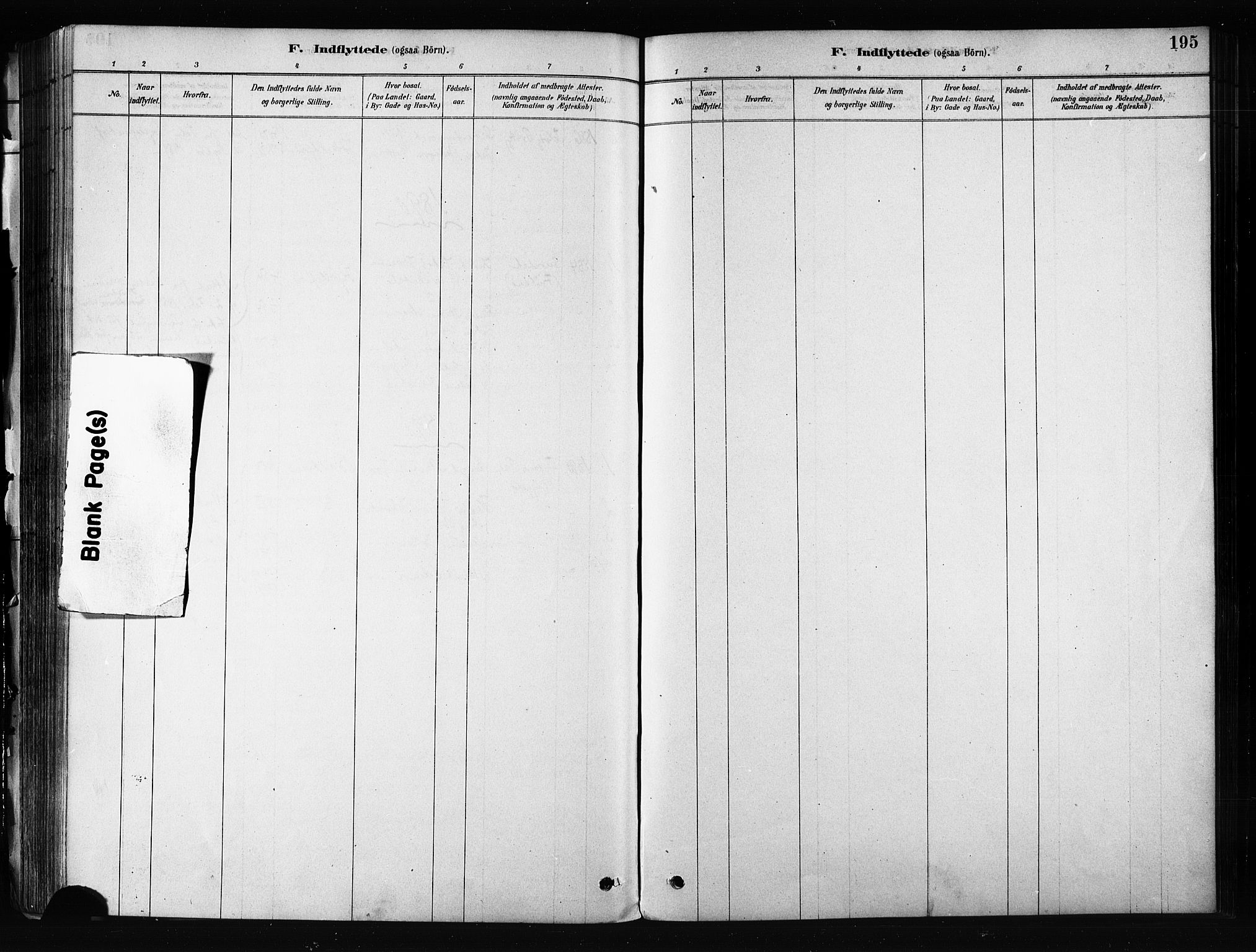 Skjervøy sokneprestkontor, AV/SATØ-S-1300/H/Ha/Haa/L0012kirke: Parish register (official) no. 12, 1878-1891, p. 195