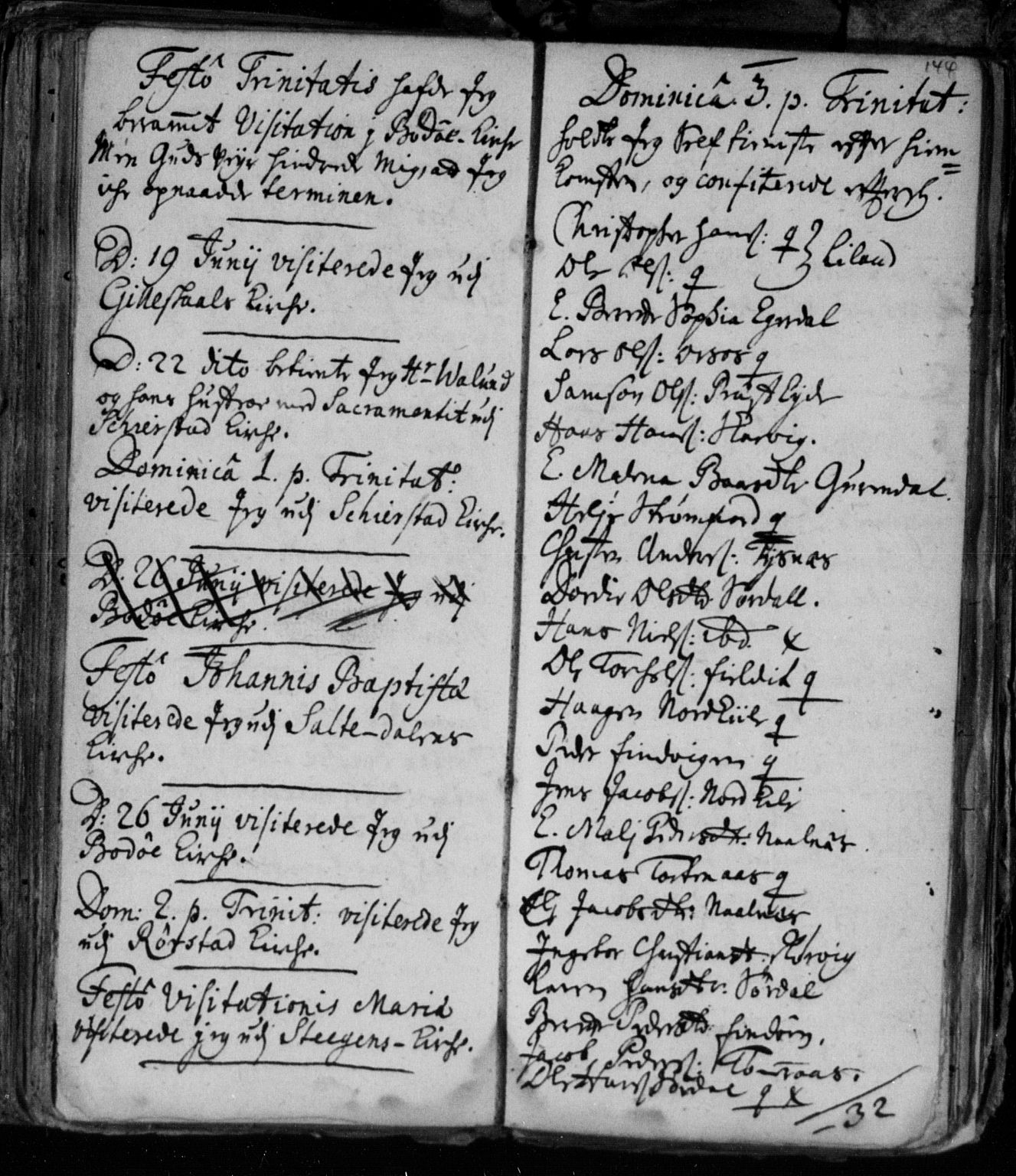 Ministerialprotokoller, klokkerbøker og fødselsregistre - Nordland, AV/SAT-A-1459/859/L0840: Parish register (official) no. 859A00, 1708-1738, p. 144