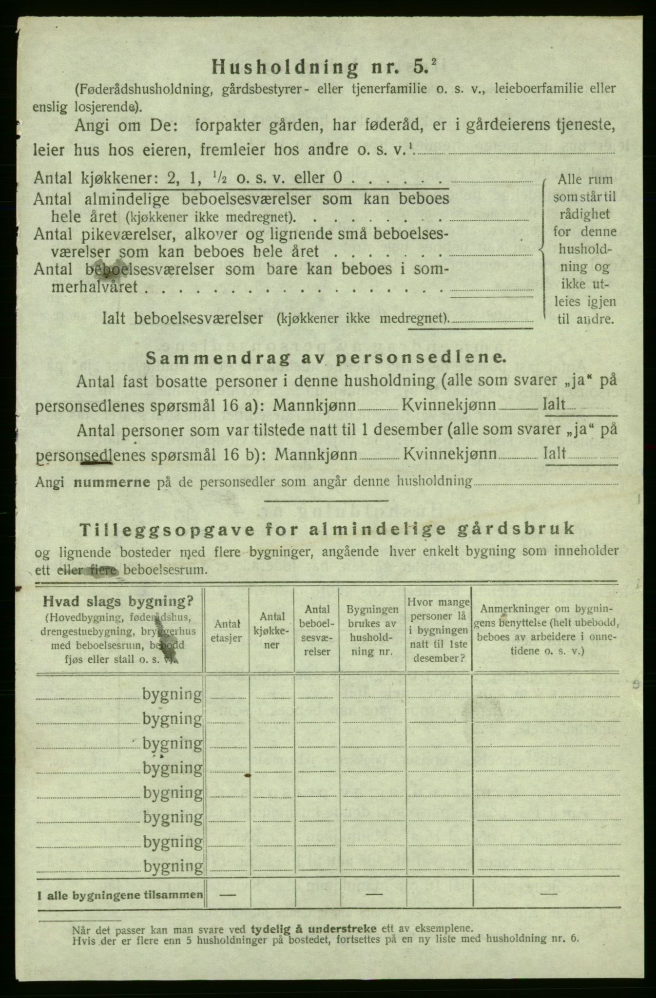 SAB, 1920 census for Strandebarm, 1920, p. 861