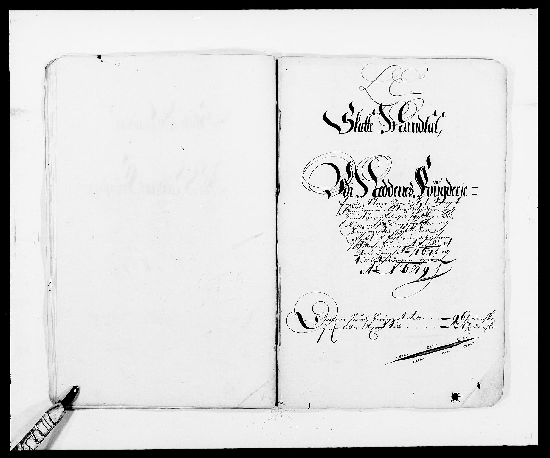 Rentekammeret inntil 1814, Reviderte regnskaper, Fogderegnskap, AV/RA-EA-4092/R39/L2302: Fogderegnskap Nedenes, 1677-1678, p. 265
