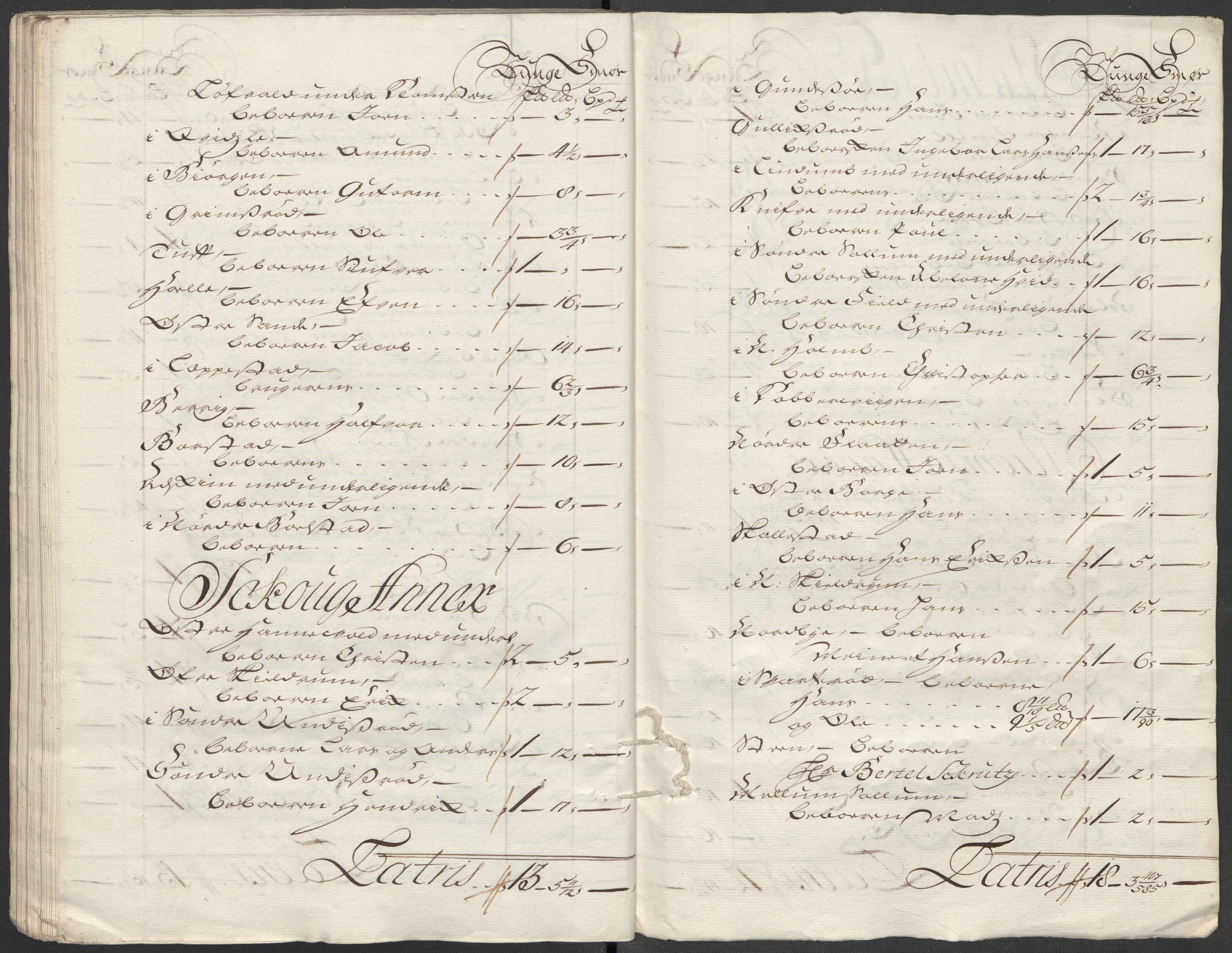 Rentekammeret inntil 1814, Reviderte regnskaper, Fogderegnskap, AV/RA-EA-4092/R32/L1879: Fogderegnskap Jarlsberg grevskap, 1714-1715, p. 450