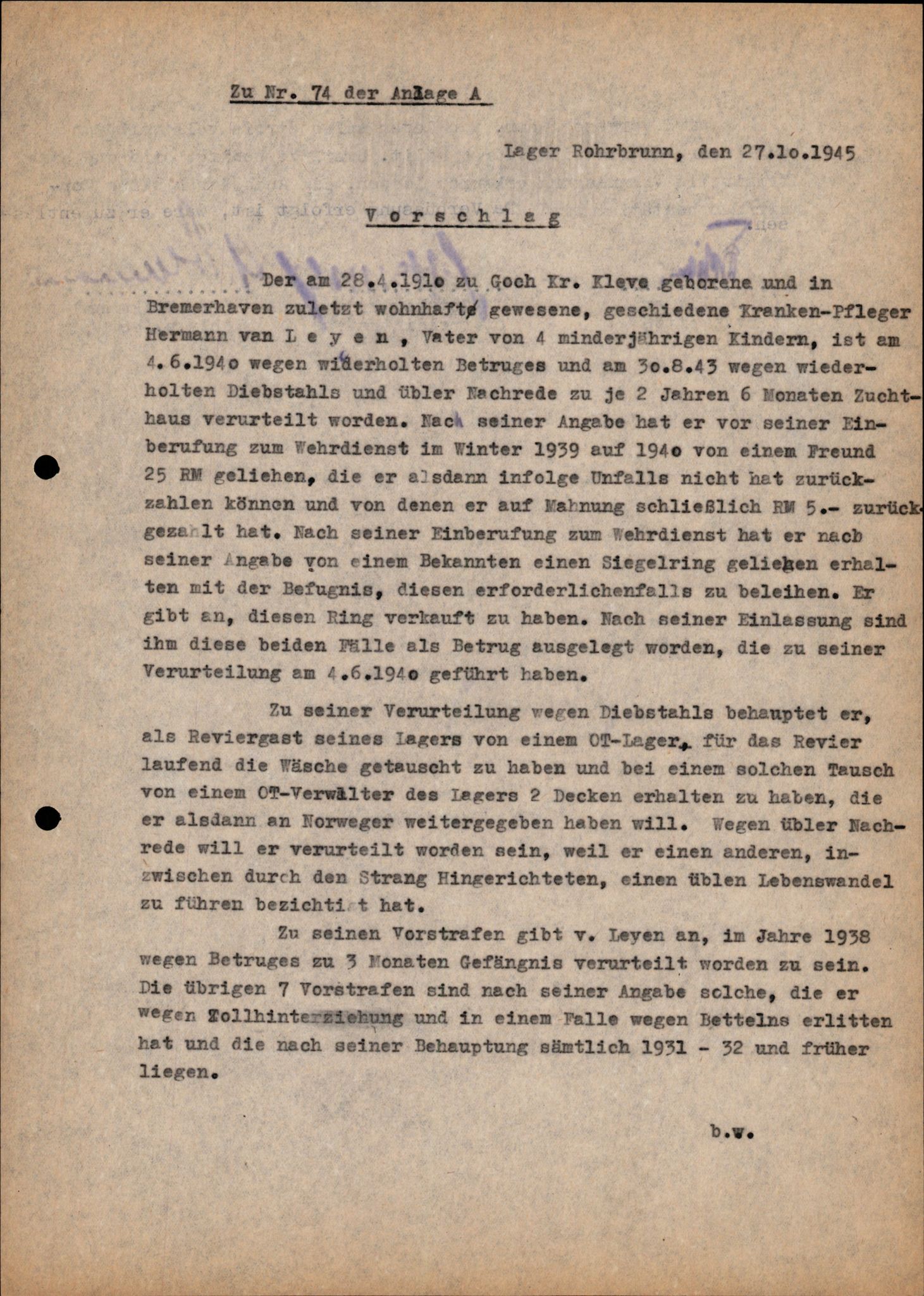 Forsvarets Overkommando. 2 kontor. Arkiv 11.4. Spredte tyske arkivsaker, AV/RA-RAFA-7031/D/Dar/Darc/L0001: Befehlshaber der Sicherheitpolizei und des Sicherheitsdienst Norwegen (BdSN) und Oberkommando der Wehrmacht Norwegen (OKW/N), 1942-1946, p. 1081