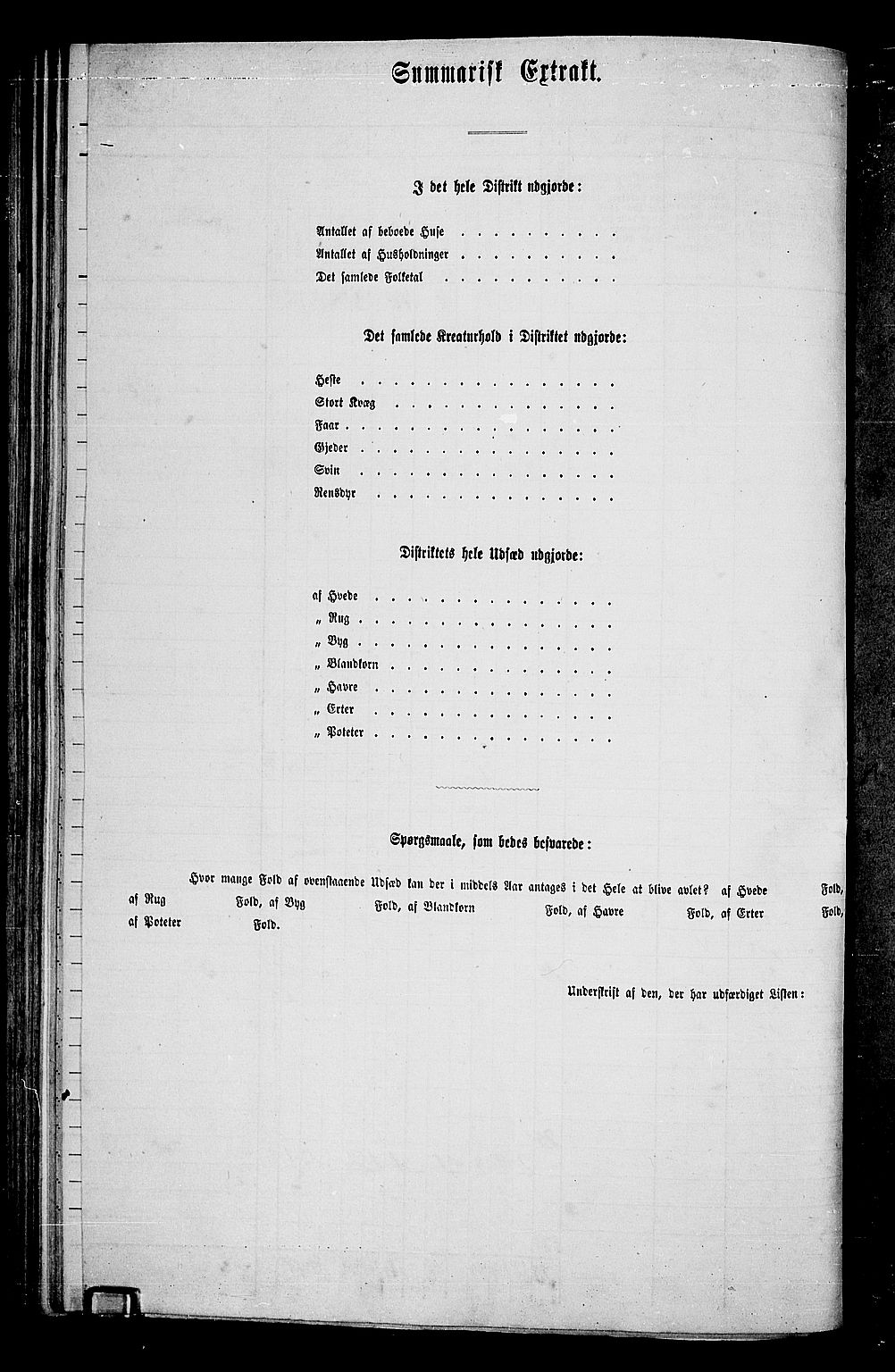 RA, 1865 census for Tune, 1865, p. 120