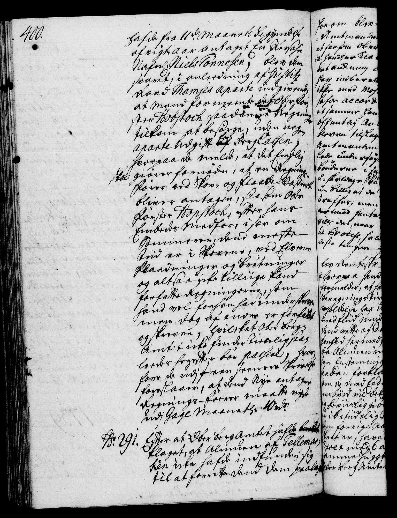 Rentekammeret, Kammerkanselliet, RA/EA-3111/G/Gh/Gha/L0020: Norsk ekstraktmemorialprotokoll (merket RK 53.65), 1738-1739, p. 400