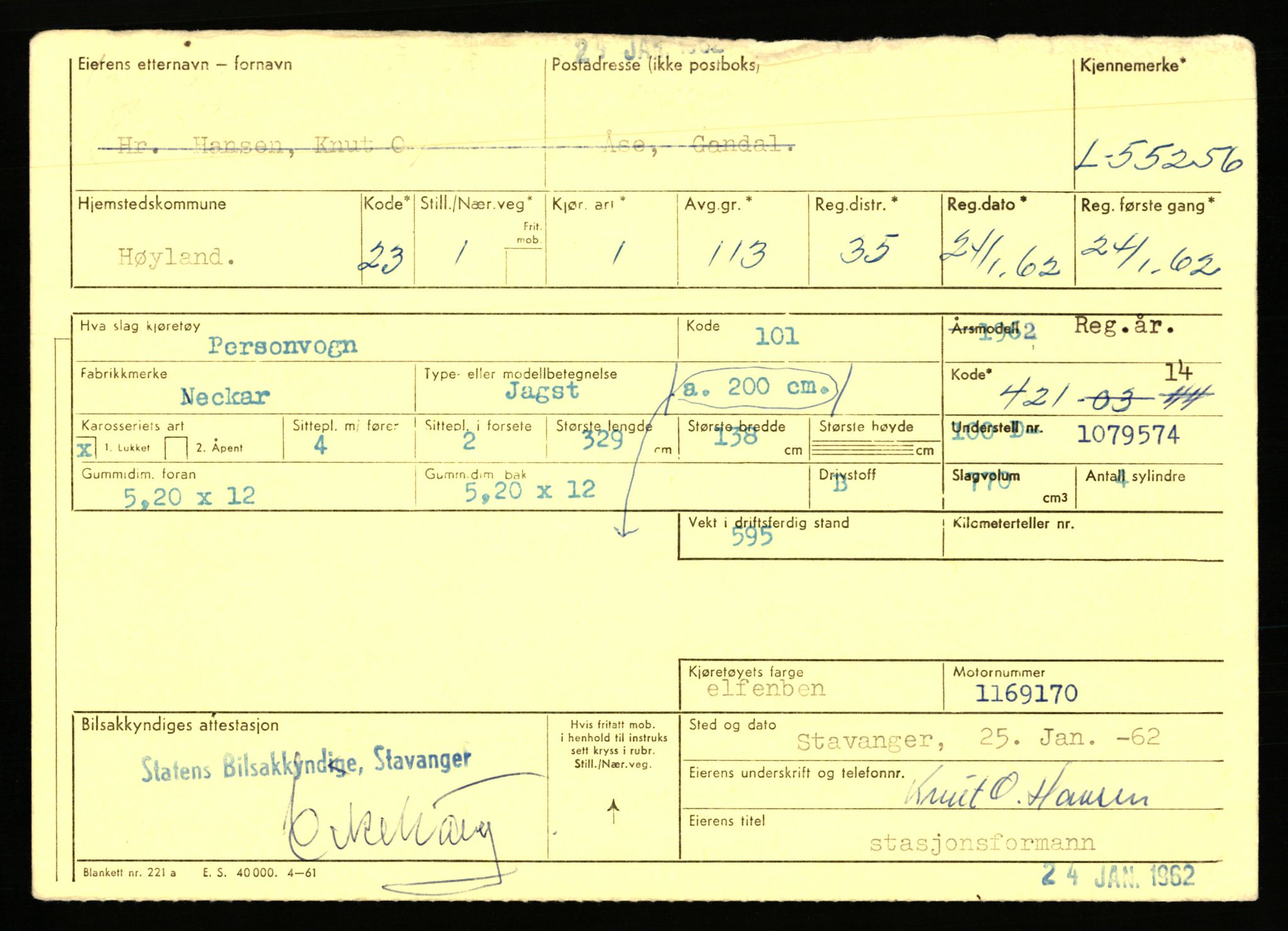 Stavanger trafikkstasjon, AV/SAST-A-101942/0/F/L0054: L-54200 - L-55699, 1930-1971, p. 2147