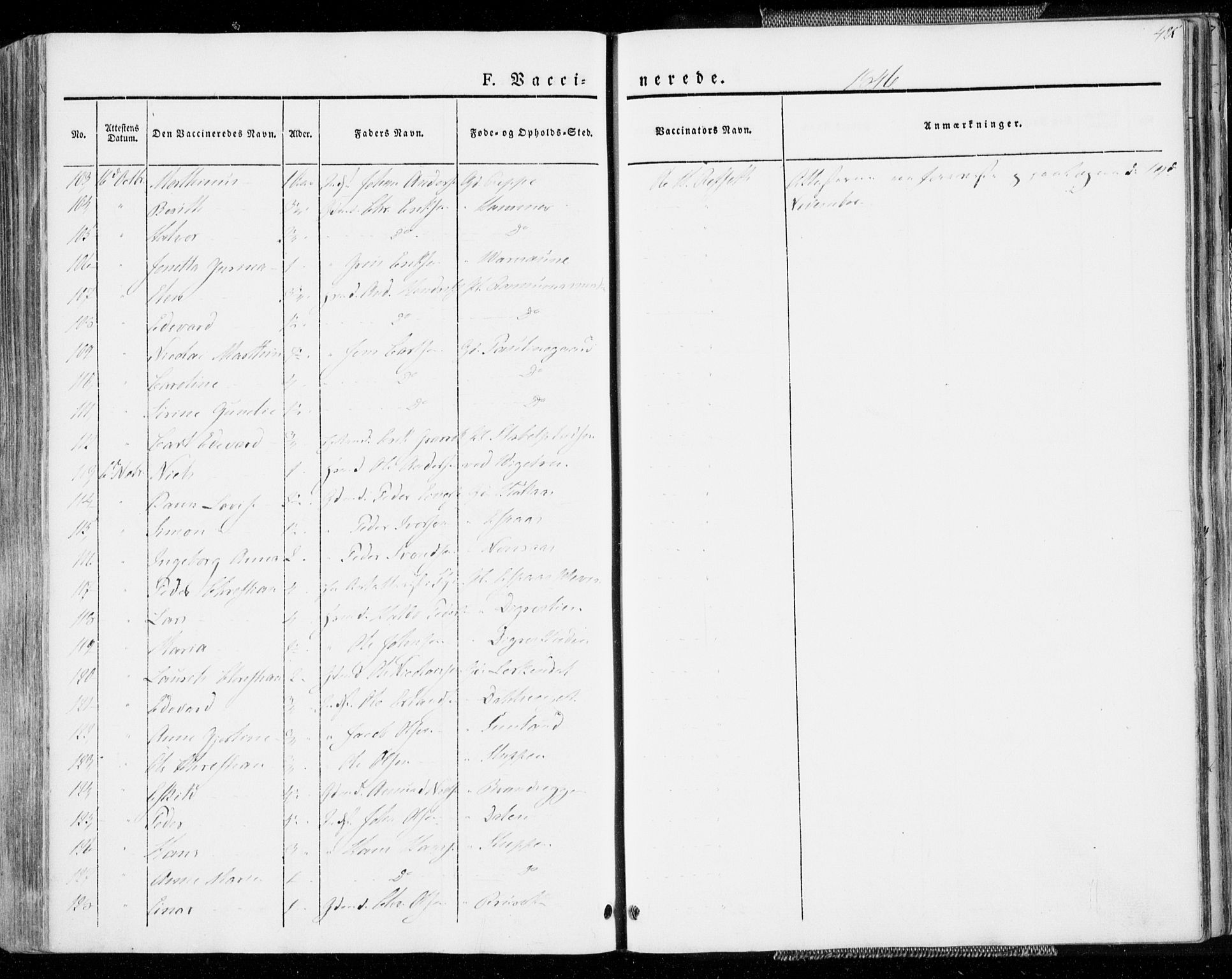 Ministerialprotokoller, klokkerbøker og fødselsregistre - Sør-Trøndelag, AV/SAT-A-1456/606/L0290: Parish register (official) no. 606A05, 1841-1847, p. 425