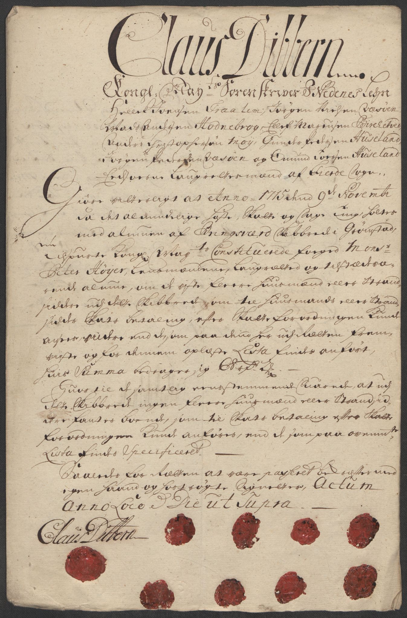 Rentekammeret inntil 1814, Reviderte regnskaper, Fogderegnskap, AV/RA-EA-4092/R39/L2323: Fogderegnskap Nedenes, 1715, p. 49