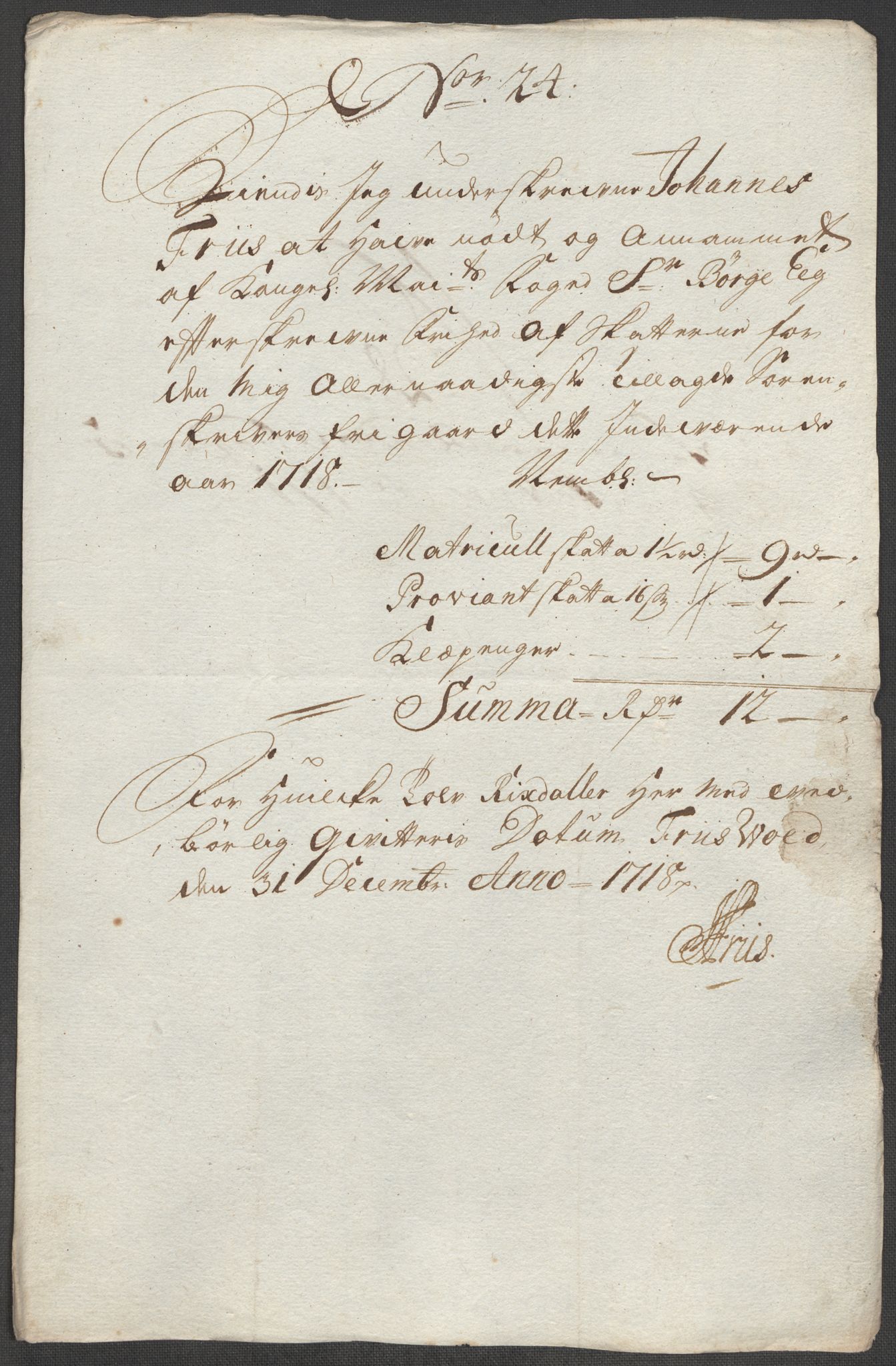 Rentekammeret inntil 1814, Reviderte regnskaper, Fogderegnskap, AV/RA-EA-4092/R55/L3665: Fogderegnskap Romsdal, 1718, p. 181