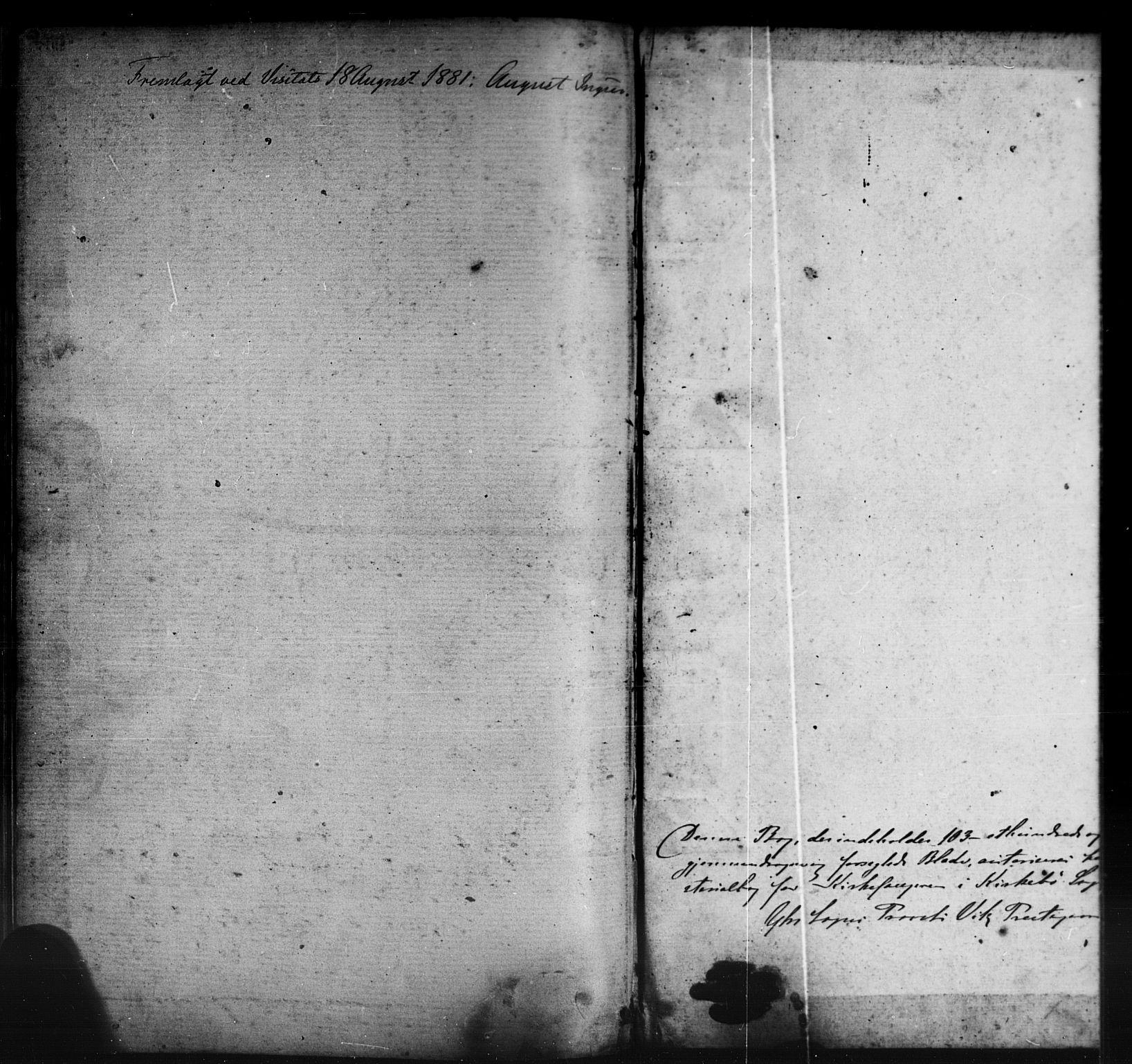 Lavik sokneprestembete, SAB/A-80901: Parish register (copy) no. B 2, 1870-1881