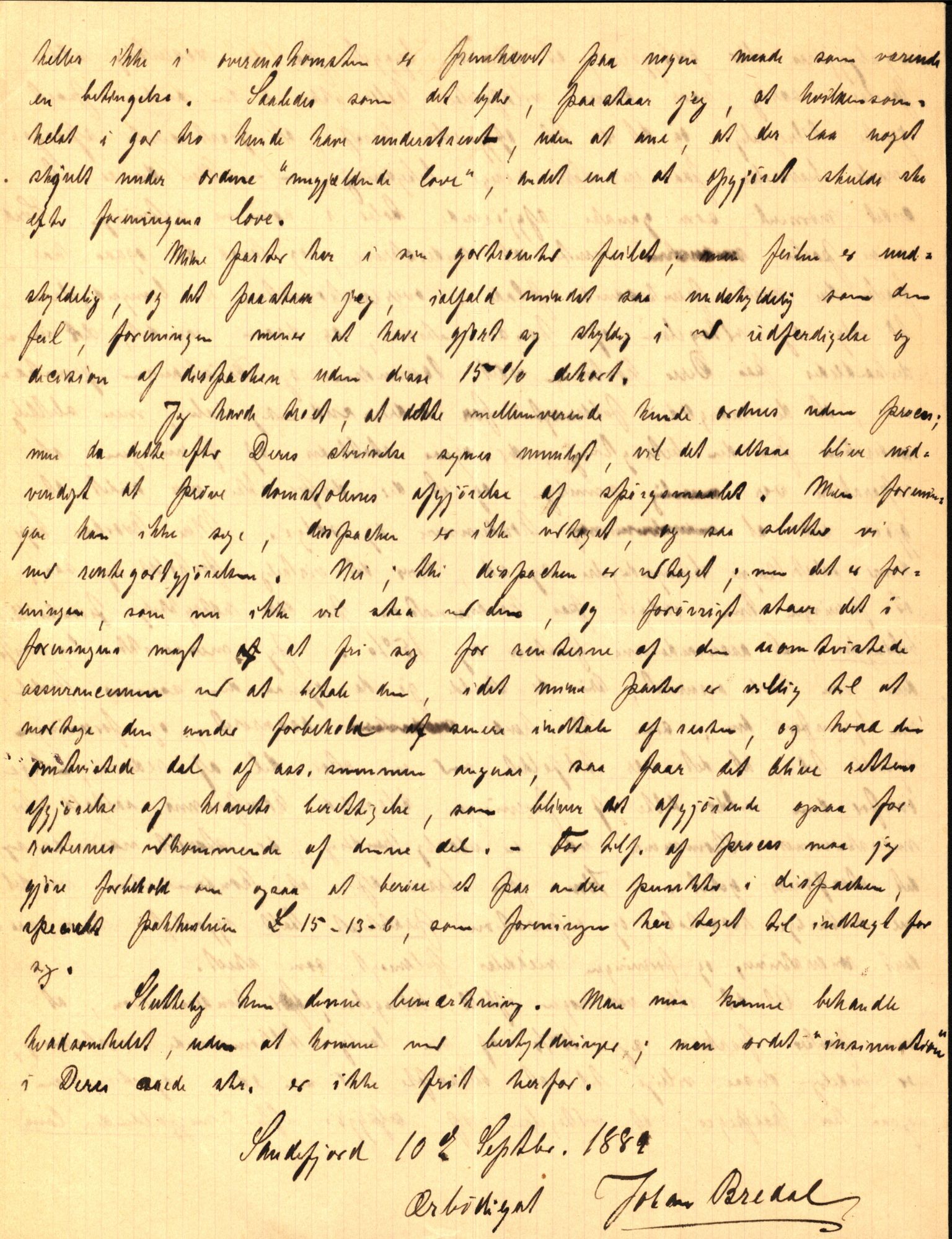 Pa 63 - Østlandske skibsassuranceforening, VEMU/A-1079/G/Ga/L0022/0007: Havaridokumenter / Nyassa, Mjølner, 1888, p. 109