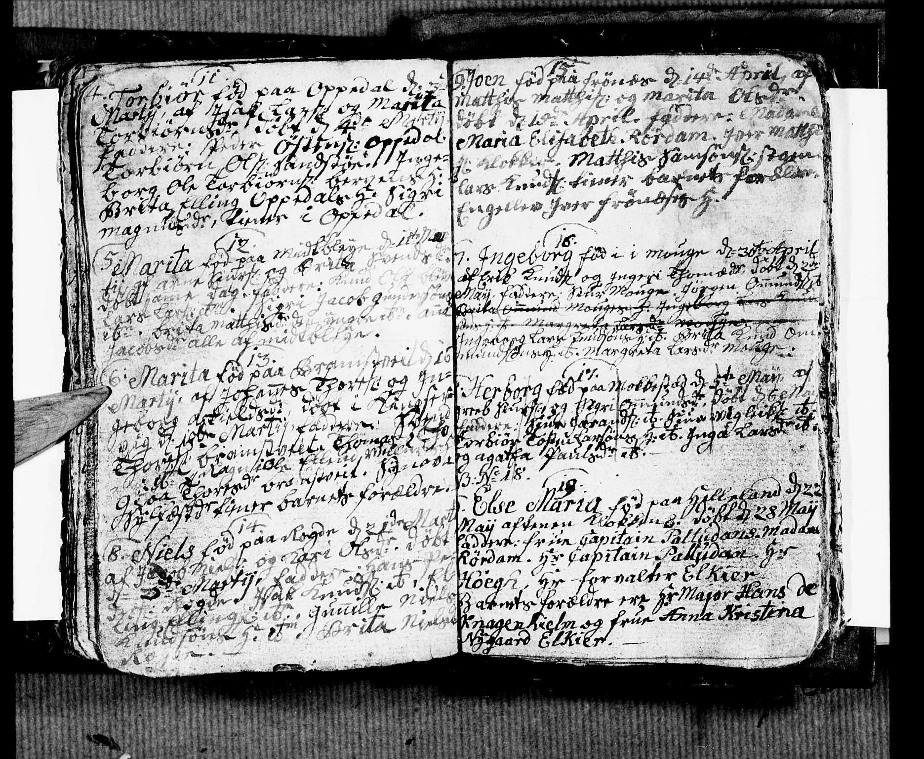 Ullensvang sokneprestembete, AV/SAB-A-78701/H/Hab: Parish register (copy) no. B 5, 1778-1784