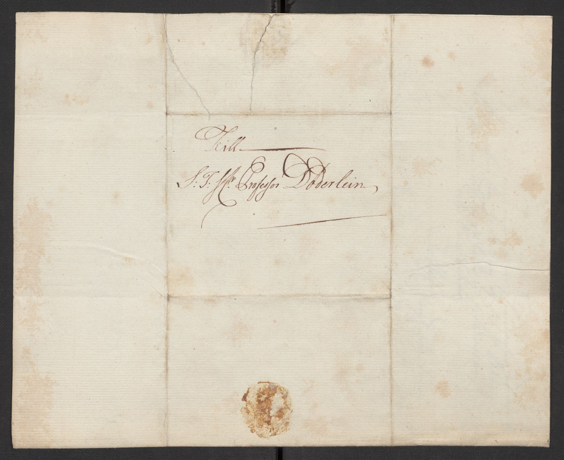 Oslo politidistrikt, AV/SAO-A-10085/D/Da/L0003: Innkomne brev, pro memoria m.v., 1781, p. 237