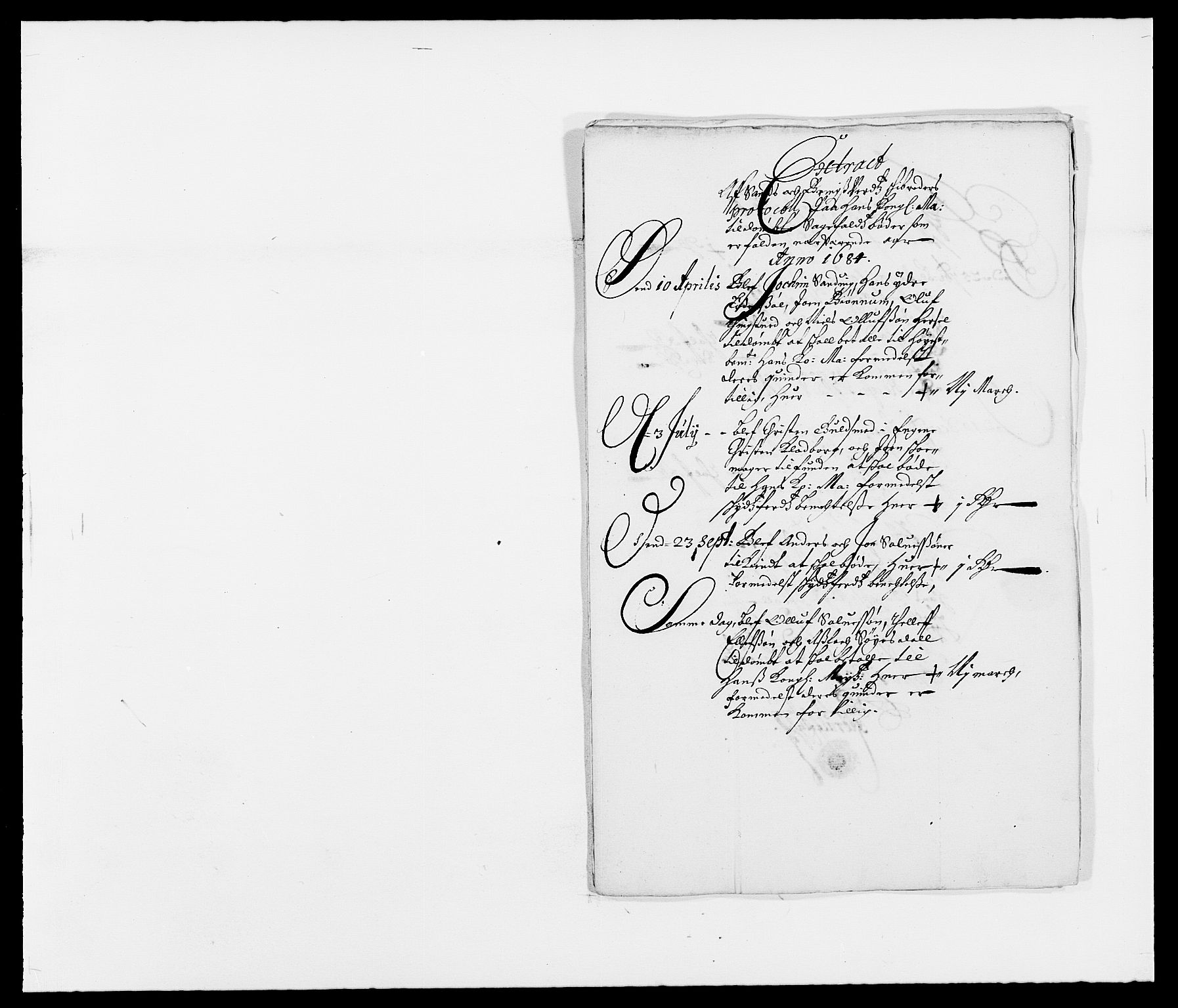 Rentekammeret inntil 1814, Reviderte regnskaper, Fogderegnskap, RA/EA-4092/R39/L2308: Fogderegnskap Nedenes, 1684-1689, p. 15