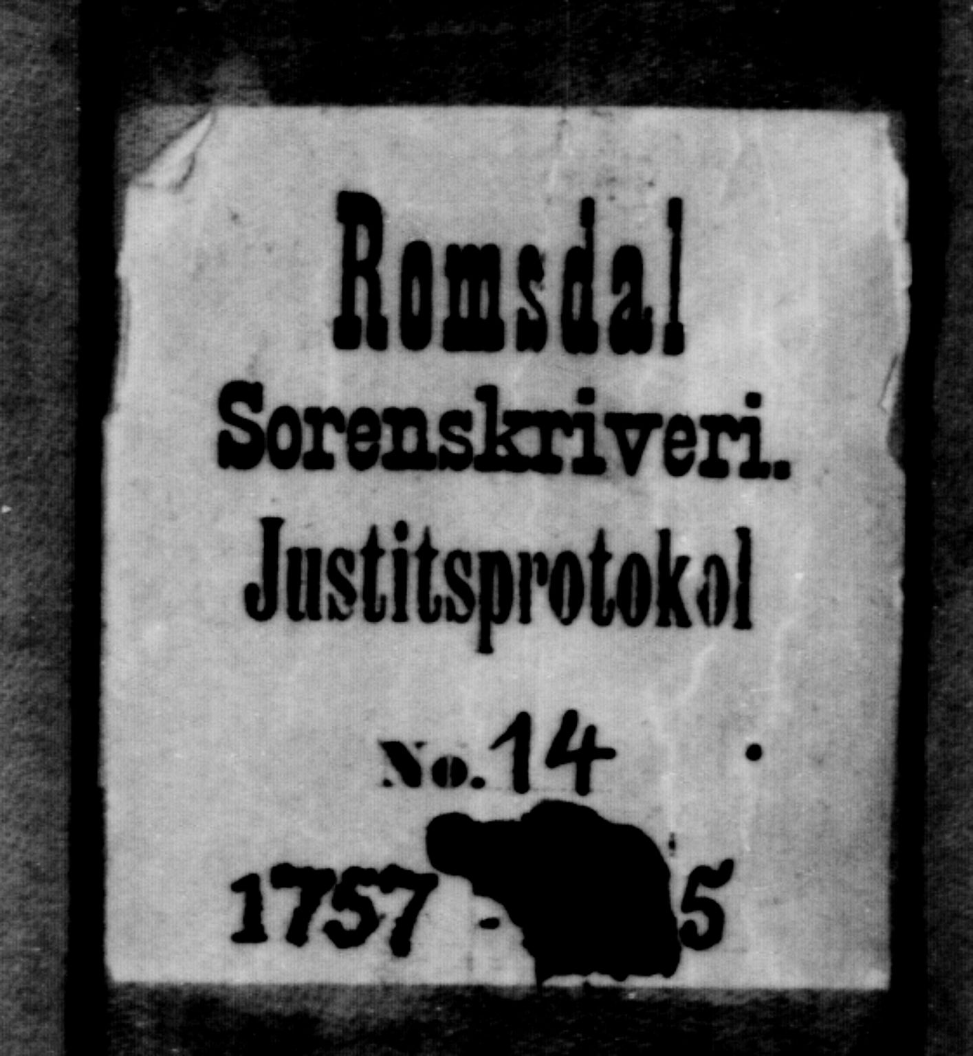 Romsdal sorenskriveri, SAT/A-4149/1/1/1A/L0014: Tingbok, 1757-1765