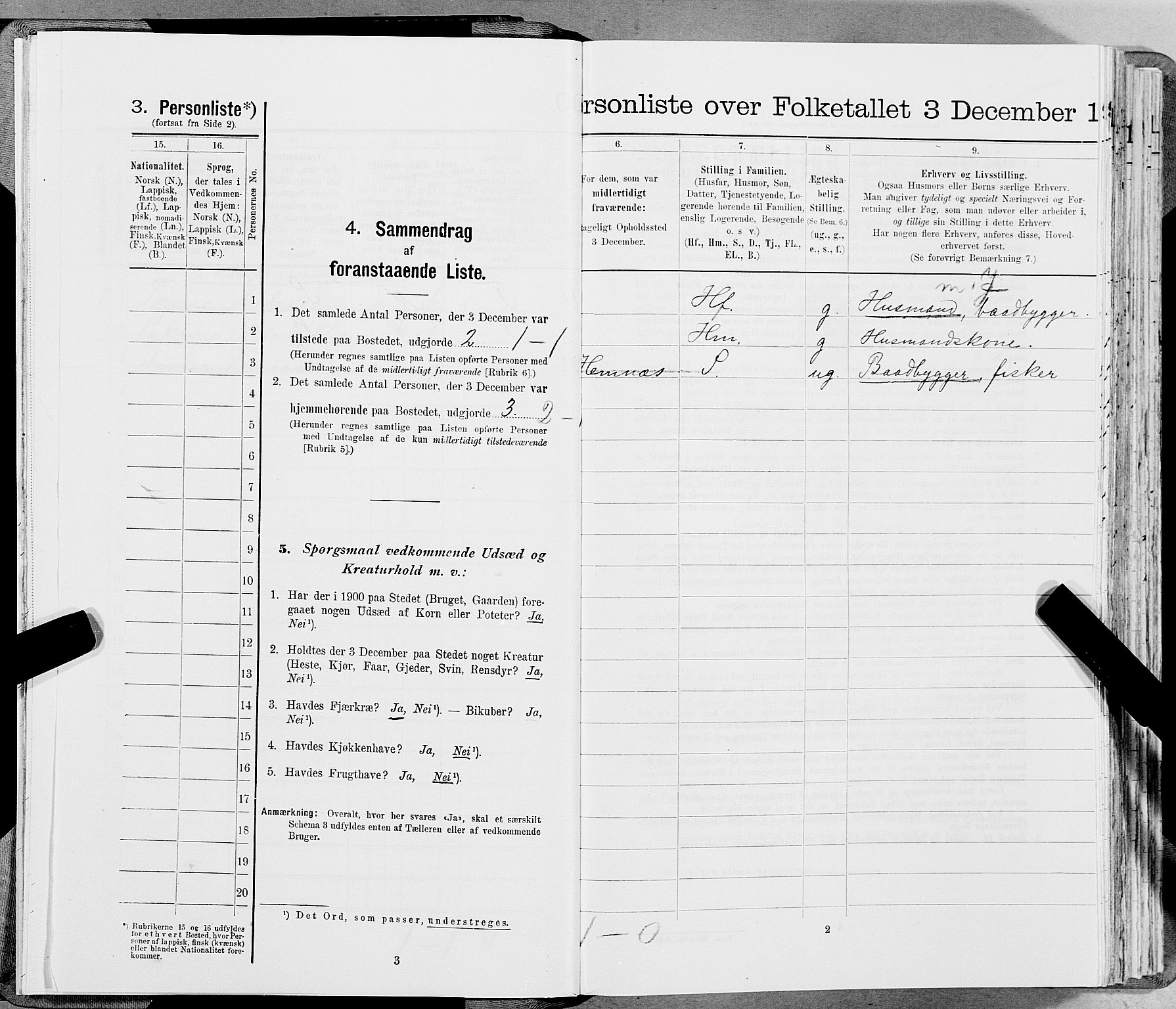 SAT, 1900 census for Mo, 1900, p. 15