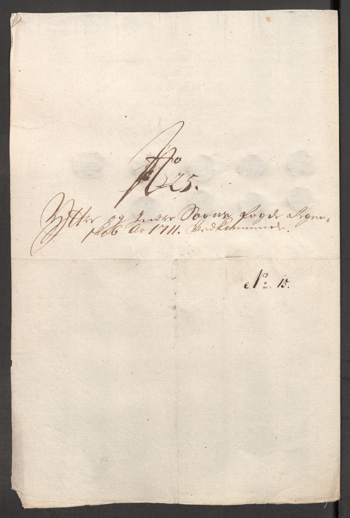 Rentekammeret inntil 1814, Reviderte regnskaper, Fogderegnskap, AV/RA-EA-4092/R52/L3317: Fogderegnskap Sogn, 1711, p. 196