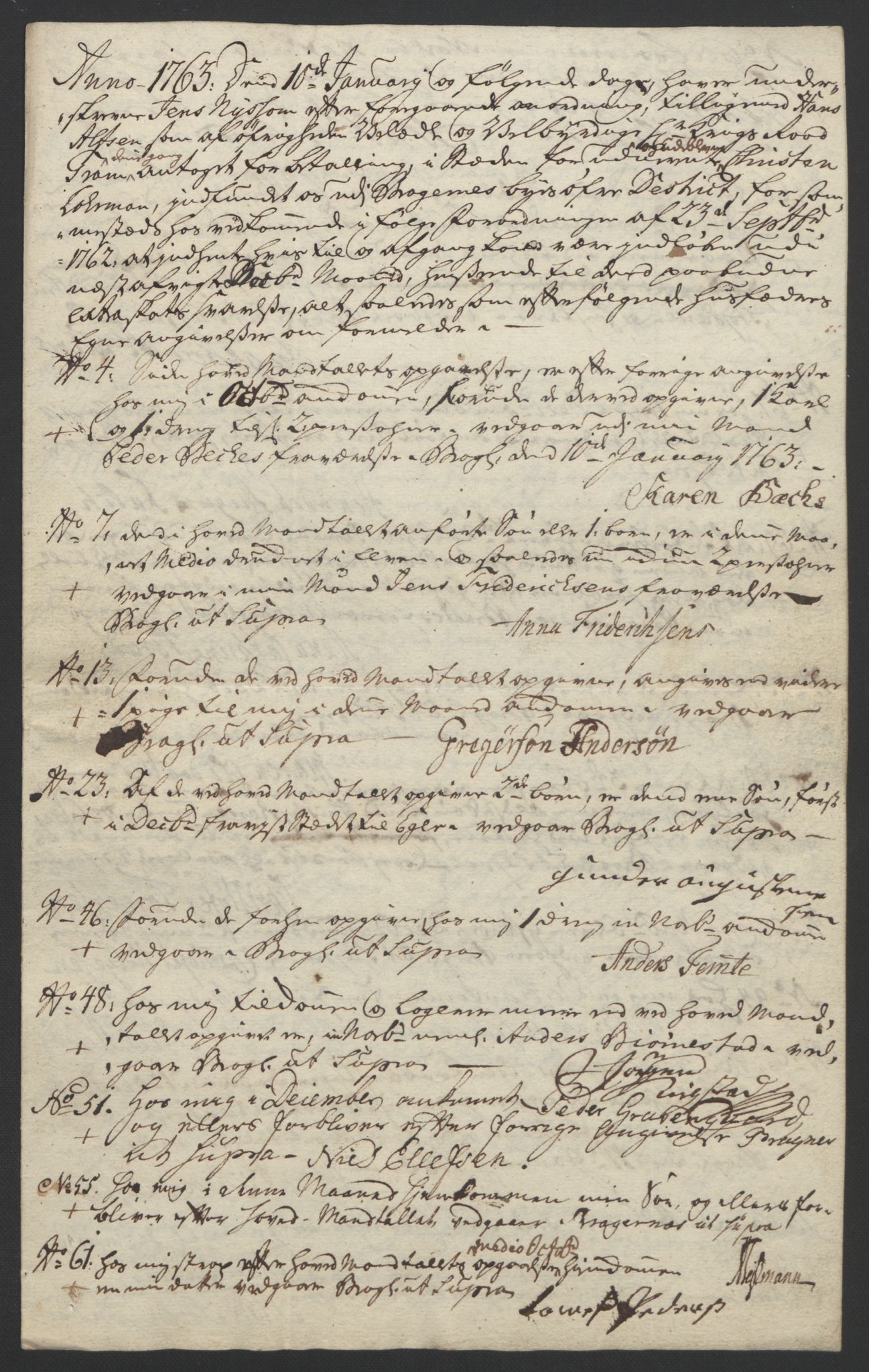 Rentekammeret inntil 1814, Reviderte regnskaper, Byregnskaper, AV/RA-EA-4066/R/Rf/L0119/0001: [F2] Kontribusjonsregnskap / Ekstraskatt, 1762-1767, p. 62