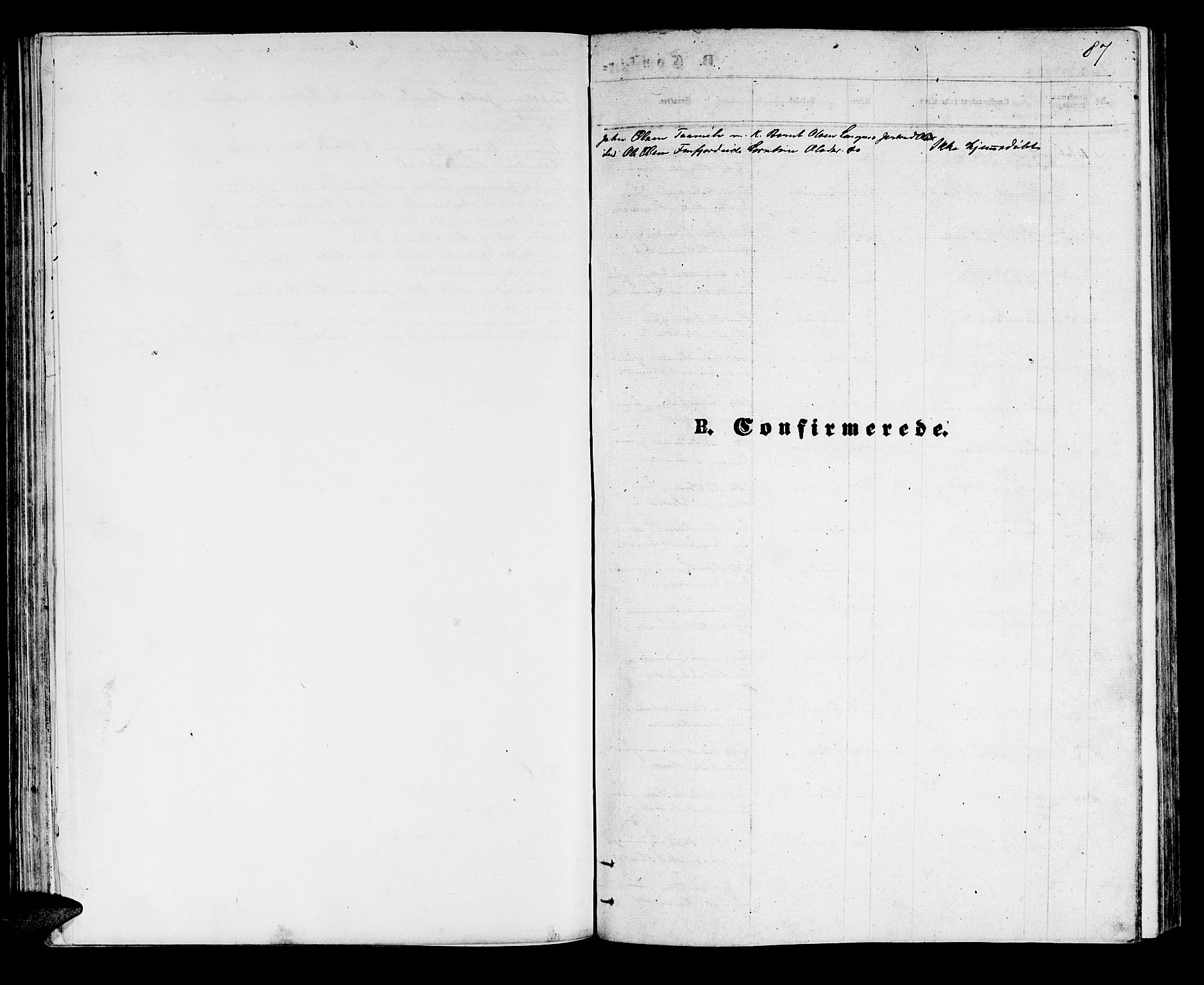 Lenvik sokneprestembete, SATØ/S-1310/H/Ha/Hab/L0005klokker: Parish register (copy) no. 5, 1870-1880, p. 87
