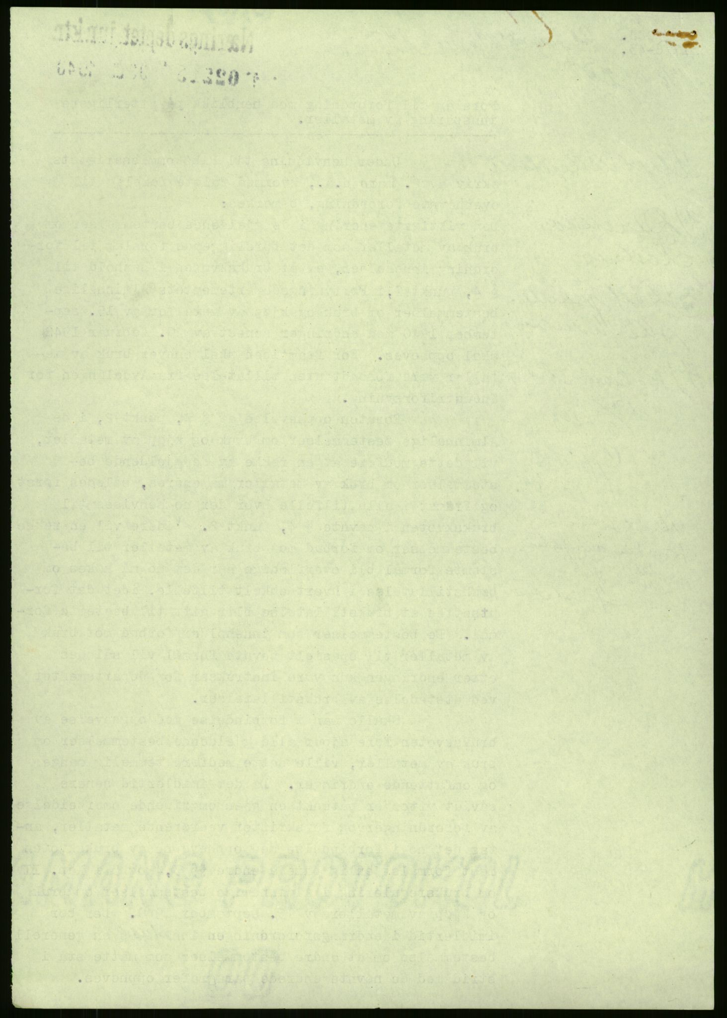 Direktoratet for industriforsyning, Sekretariatet, AV/RA-S-4153/D/Df/L0054: 9. Metallkontoret, 1940-1945, p. 56
