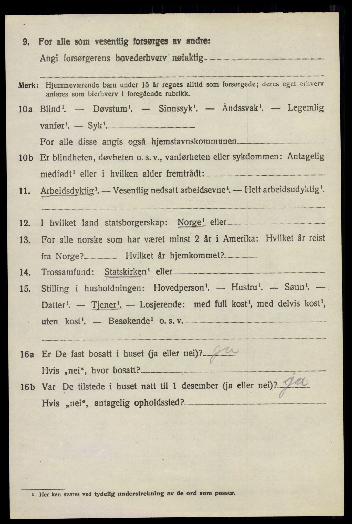 SAO, 1920 census for Kråkstad, 1920, p. 6882