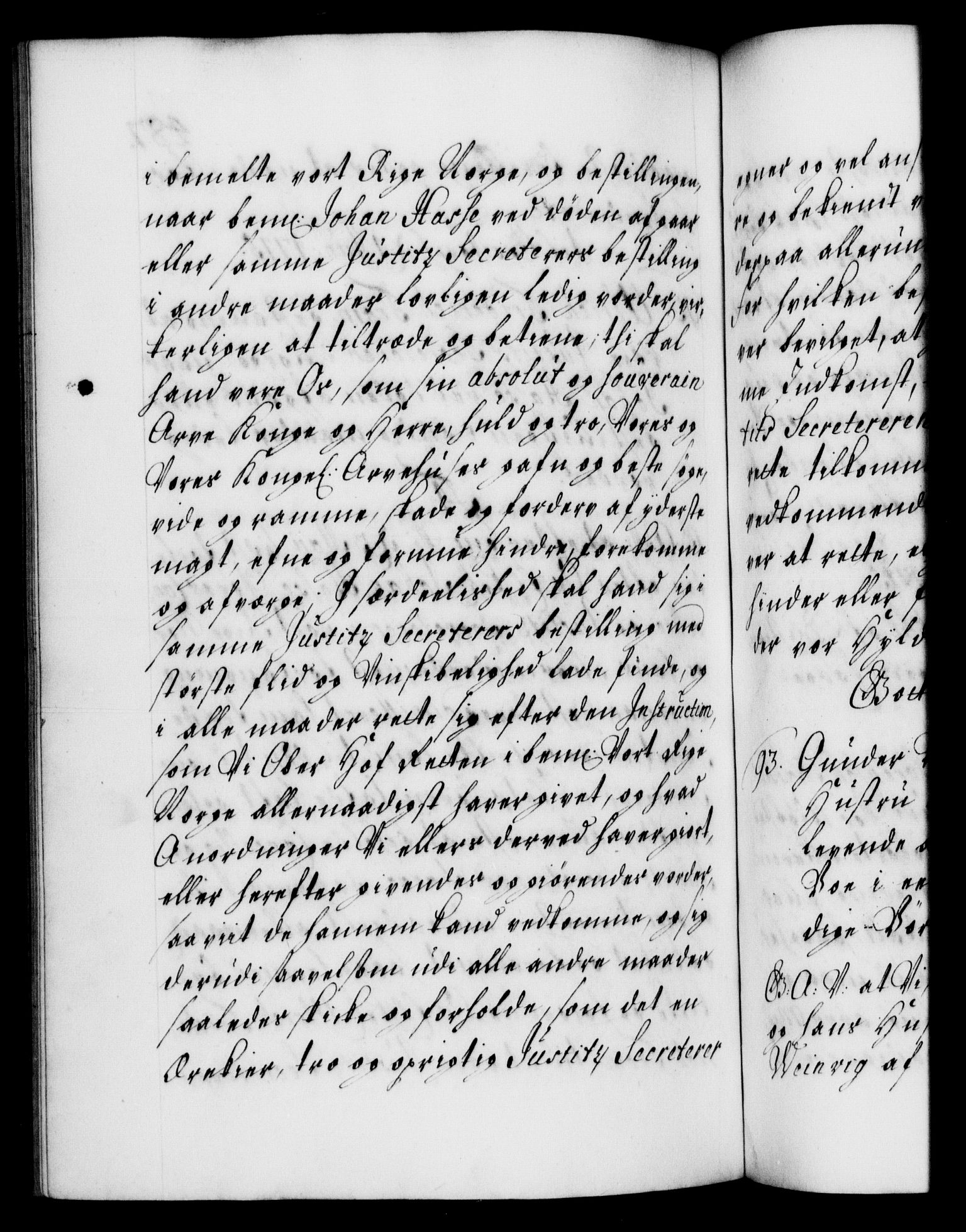 Danske Kanselli 1572-1799, AV/RA-EA-3023/F/Fc/Fca/Fcaa/L0021: Norske registre, 1712-1715, p. 487b