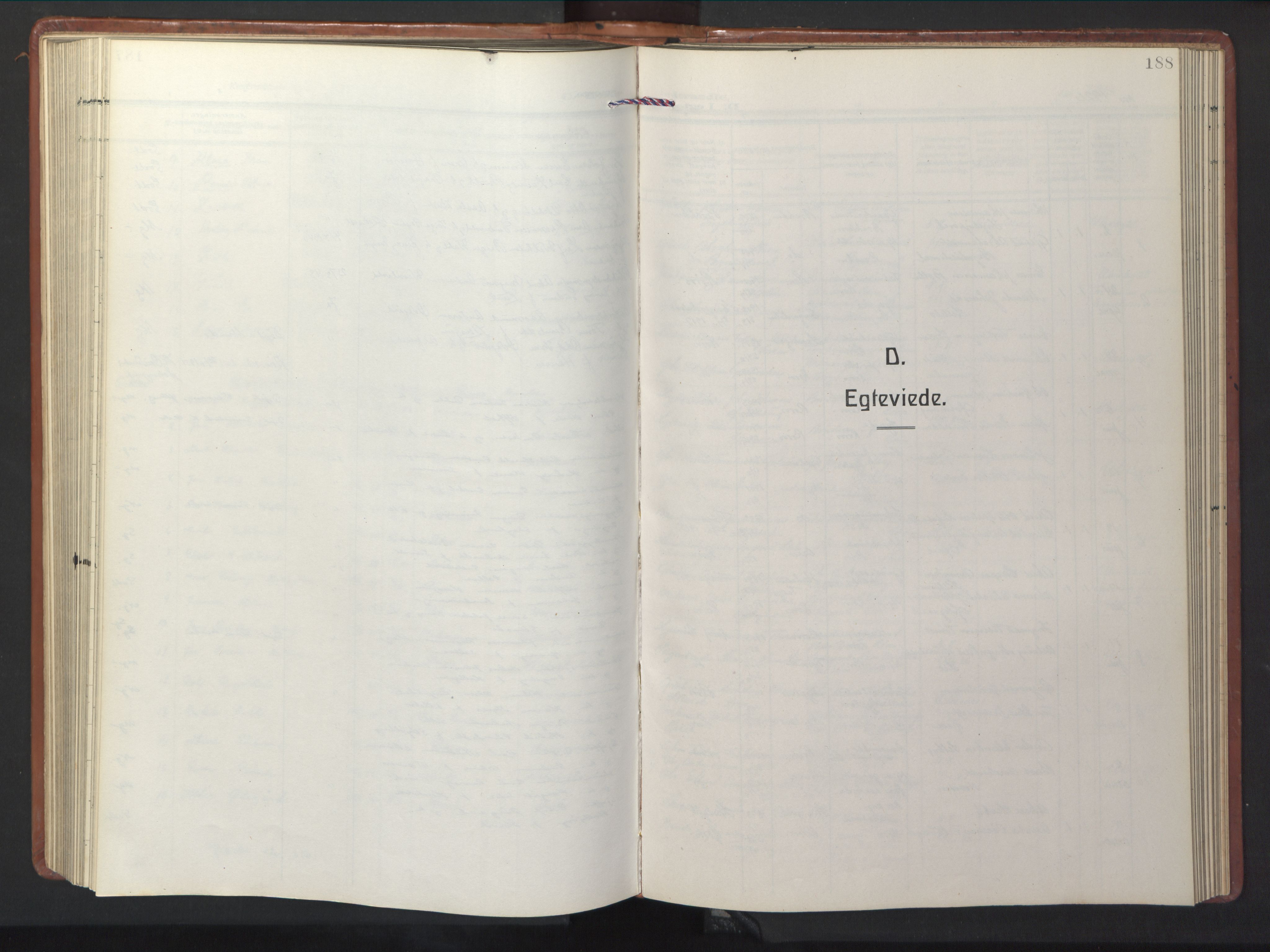 Ministerialprotokoller, klokkerbøker og fødselsregistre - Sør-Trøndelag, SAT/A-1456/681/L0943: Parish register (copy) no. 681C07, 1926-1954, p. 188