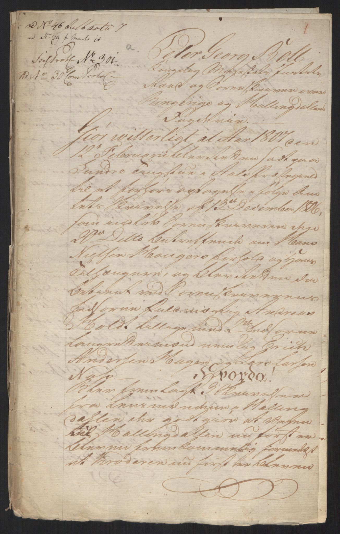 Justisdepartementet, Kommisjon i saken mot Hans Nielsen Hauge 1804, AV/RA-S-1151/D/L0004: Hans Nielsen Hauges sak, 1813, p. 570