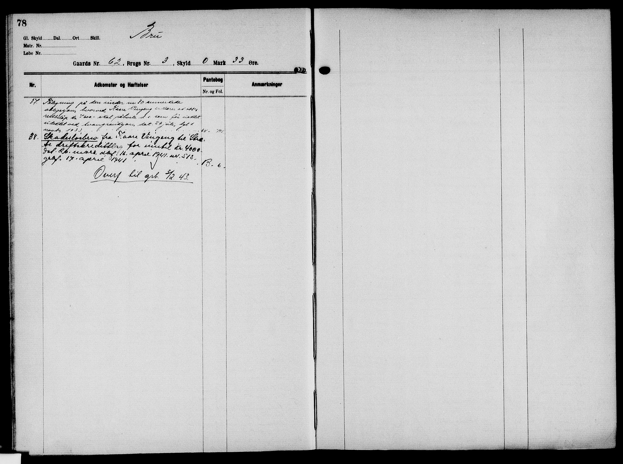 Solør tingrett, AV/SAH-TING-008/H/Ha/Hak/L0005: Mortgage register no. V, 1900-1935, p. 78