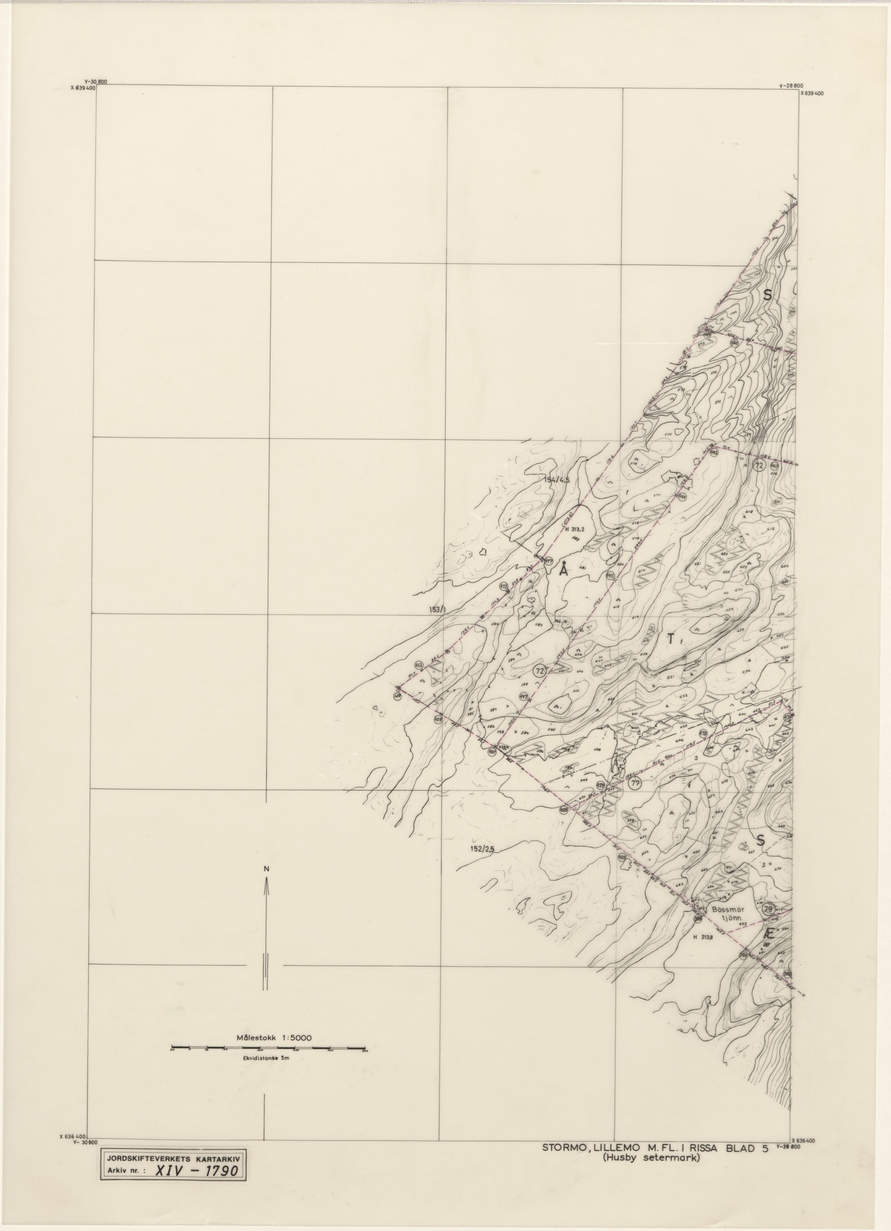 Jordskifteverkets kartarkiv, RA/S-3929/T, 1859-1988, p. 2809