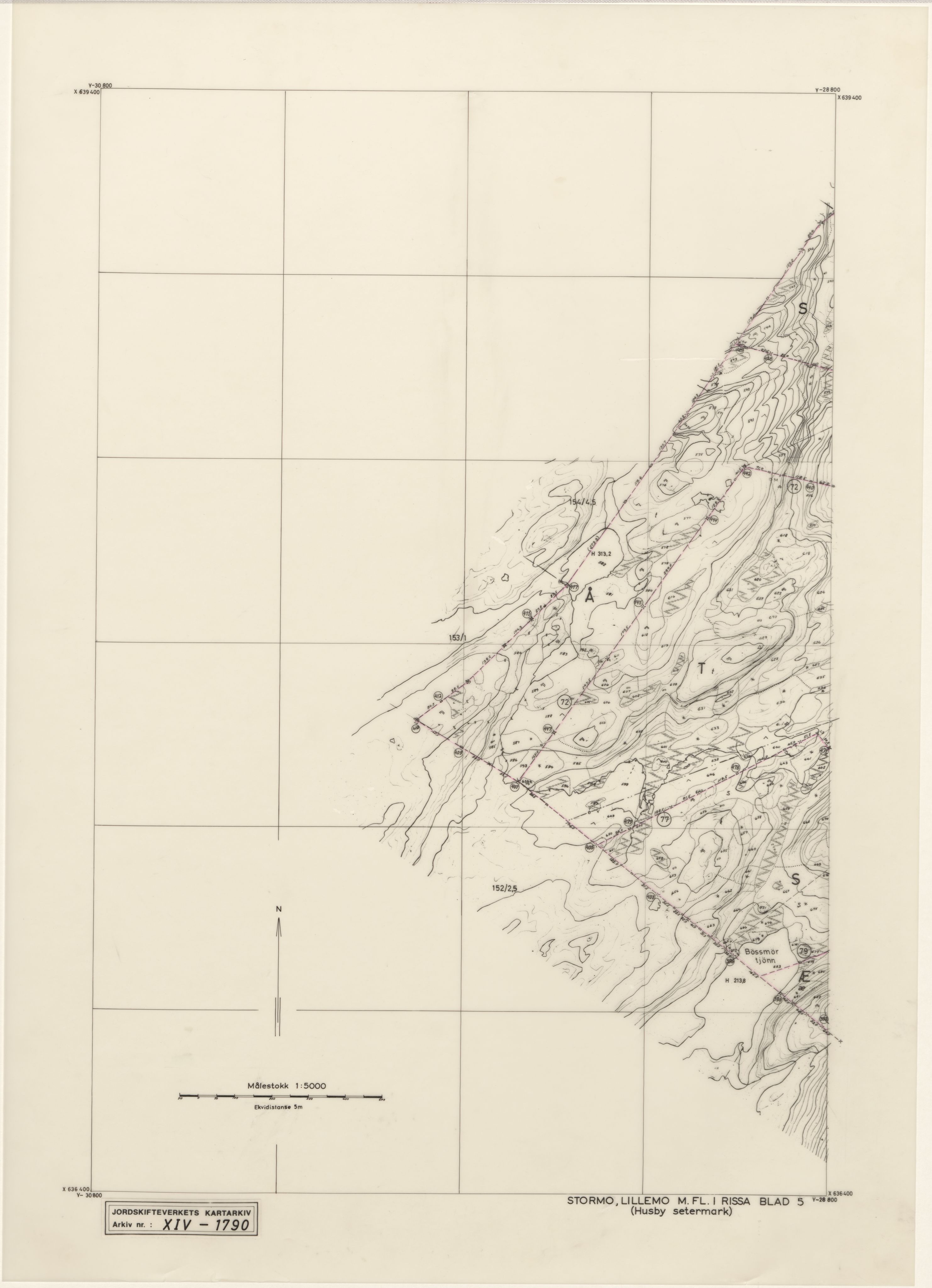 Jordskifteverkets kartarkiv, AV/RA-S-3929/T, 1859-1988, p. 2809