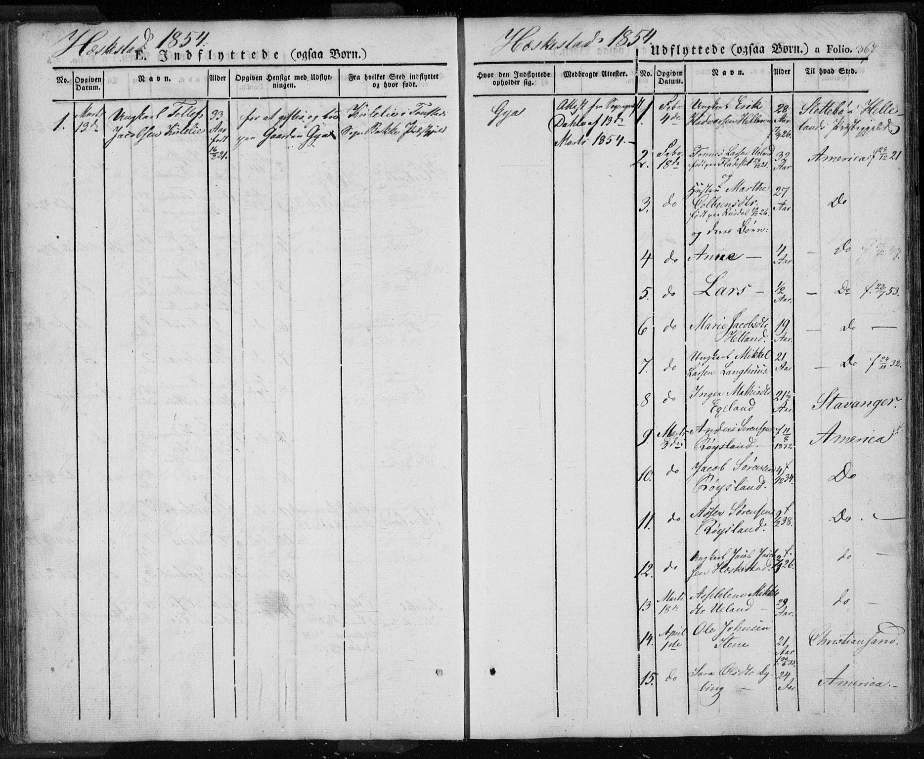 Lund sokneprestkontor, SAST/A-101809/S06/L0008: Parish register (official) no. A 7.2, 1833-1854, p. 367