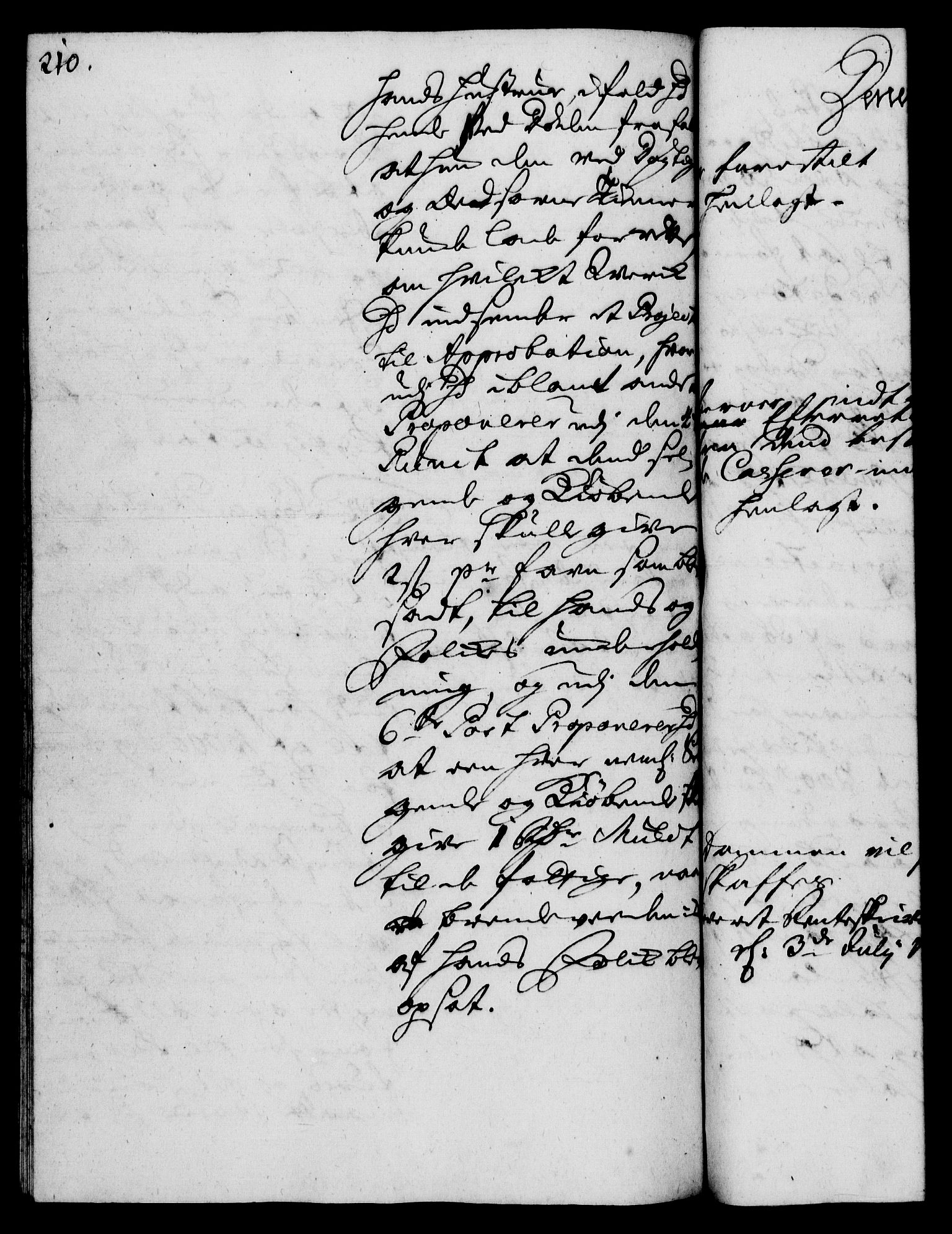 Rentekammeret, Kammerkanselliet, RA/EA-3111/G/Gh/Gha/L0008: Norsk ekstraktmemorialprotokoll (merket RK 53.53), 1725-1726, p. 210