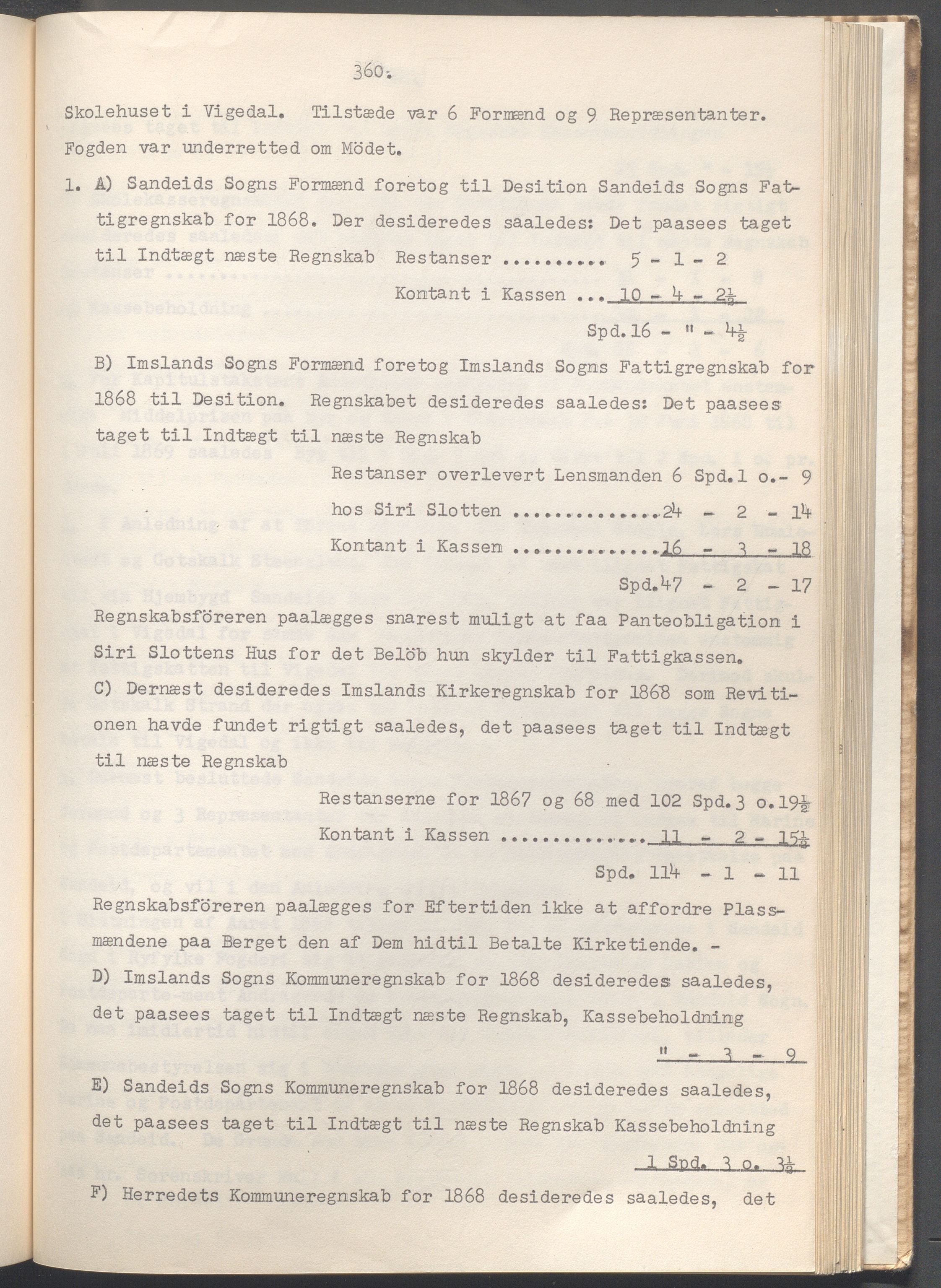 Vikedal kommune - Formannskapet, IKAR/K-100598/A/Ac/L0002: Avskrift av møtebok, 1862-1874, p. 360