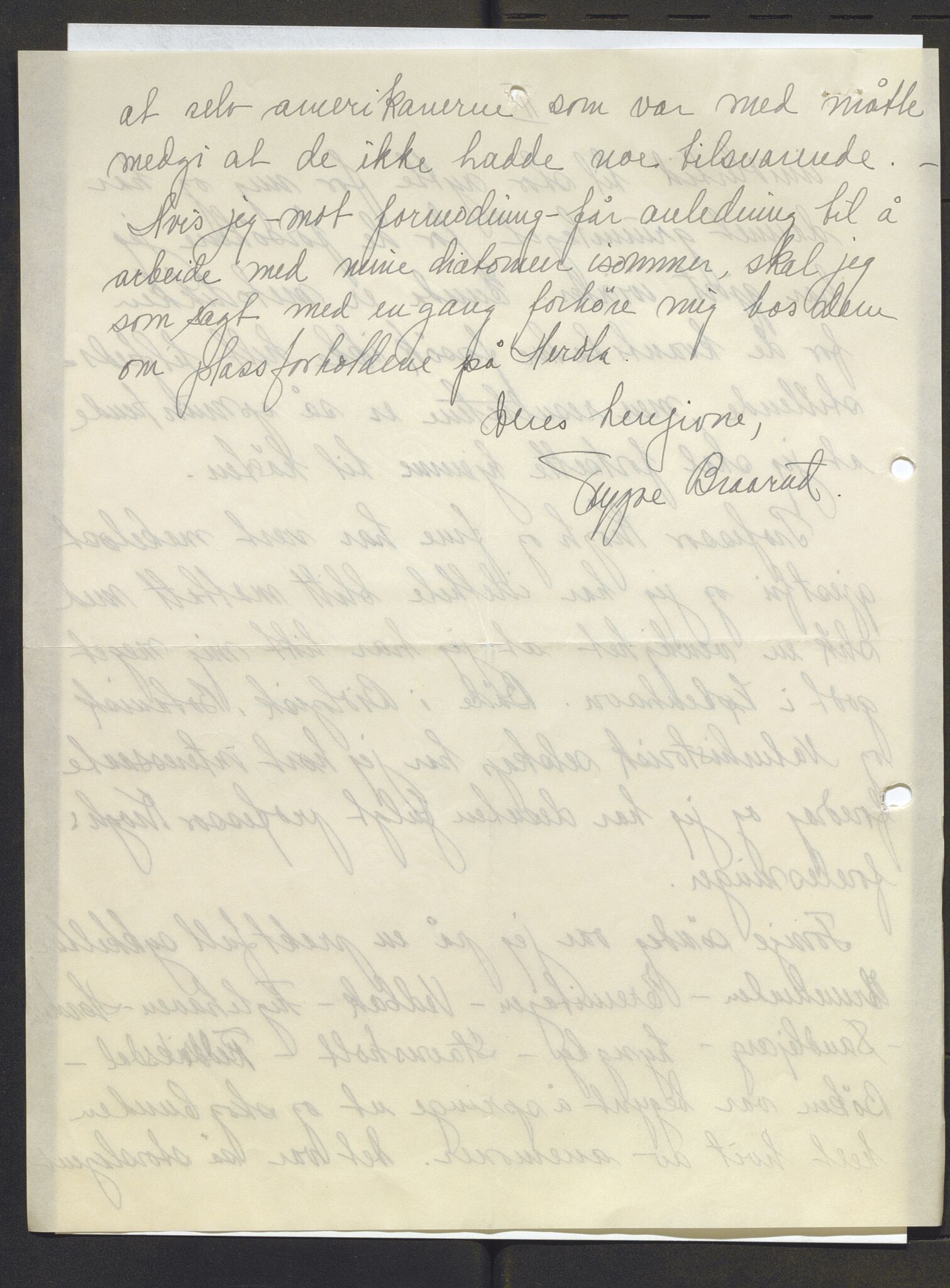 Bergens Museum, AV/SAB-A-17301/13/D/L0002: Korrespondanse , 1928-1940, p. 369