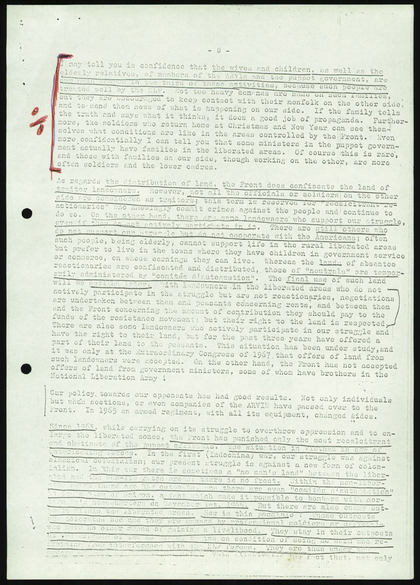 Utenriksdepartementet, hovedarkiv, AV/RA-S-6794/D/Da/Daa/L0969/0001: Verdenspolitikk. Fremmede staters politikk. Generelt / Sør-Vietnam: Nobelpristakeres fredsaksjoner (2 mapper), 1967-1969, p. 40