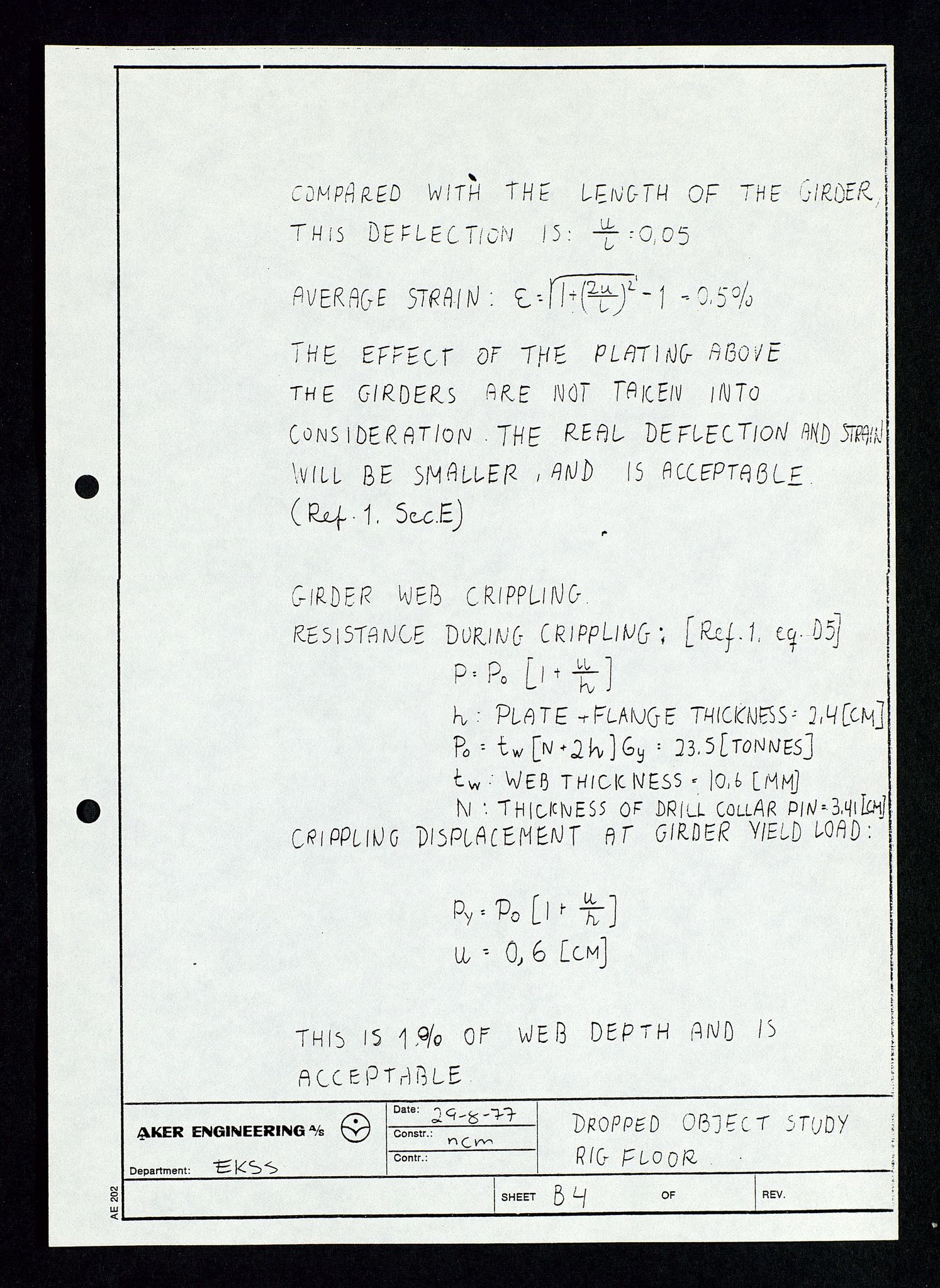 Pa 1339 - Statoil ASA, AV/SAST-A-101656/0001/D/Dm/L0348: Gravitasjonsplattform betong, 1975-1978, p. 138