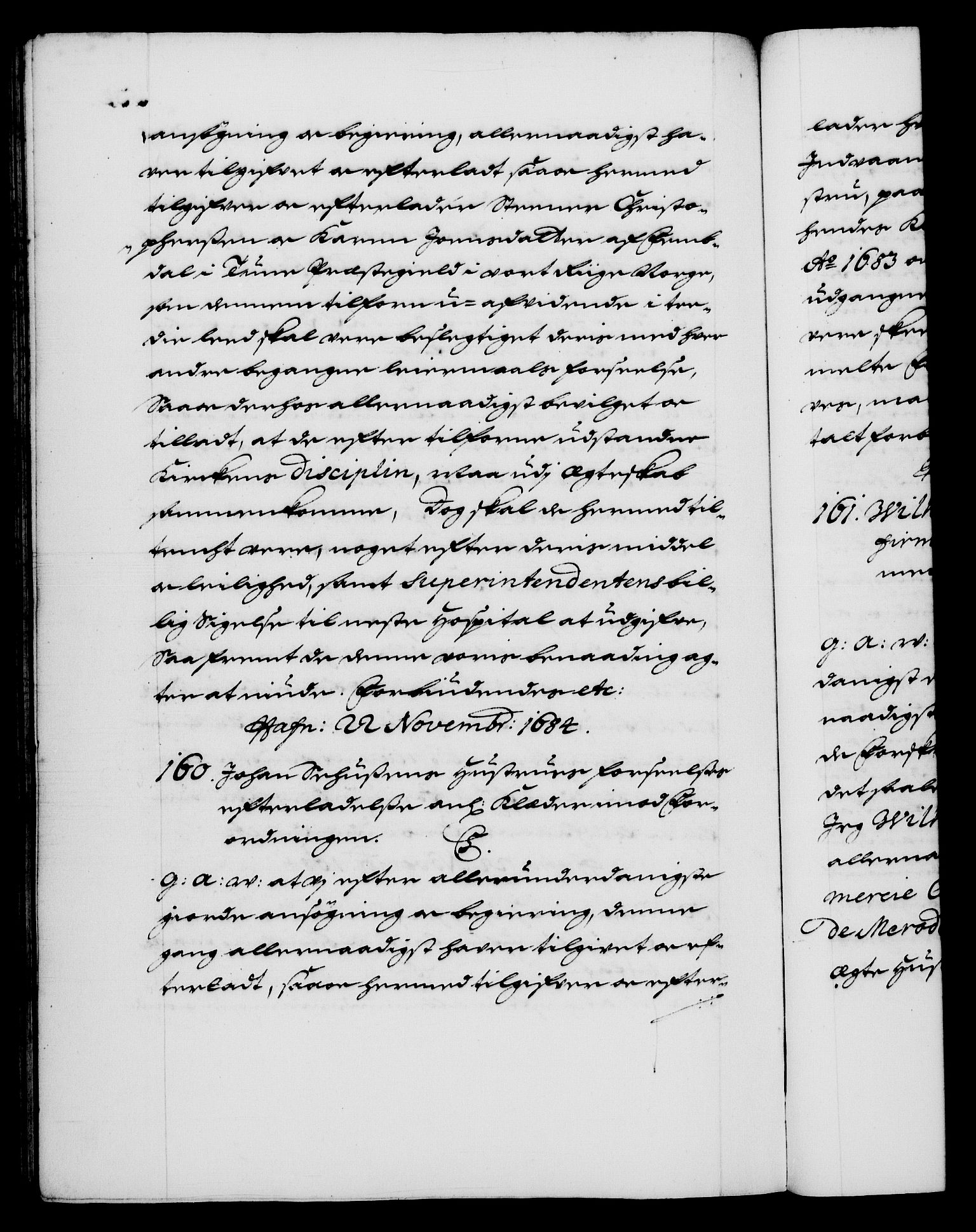 Danske Kanselli 1572-1799, RA/EA-3023/F/Fc/Fca/Fcaa/L0013: Norske registre (mikrofilm), 1681-1684, p. 532b