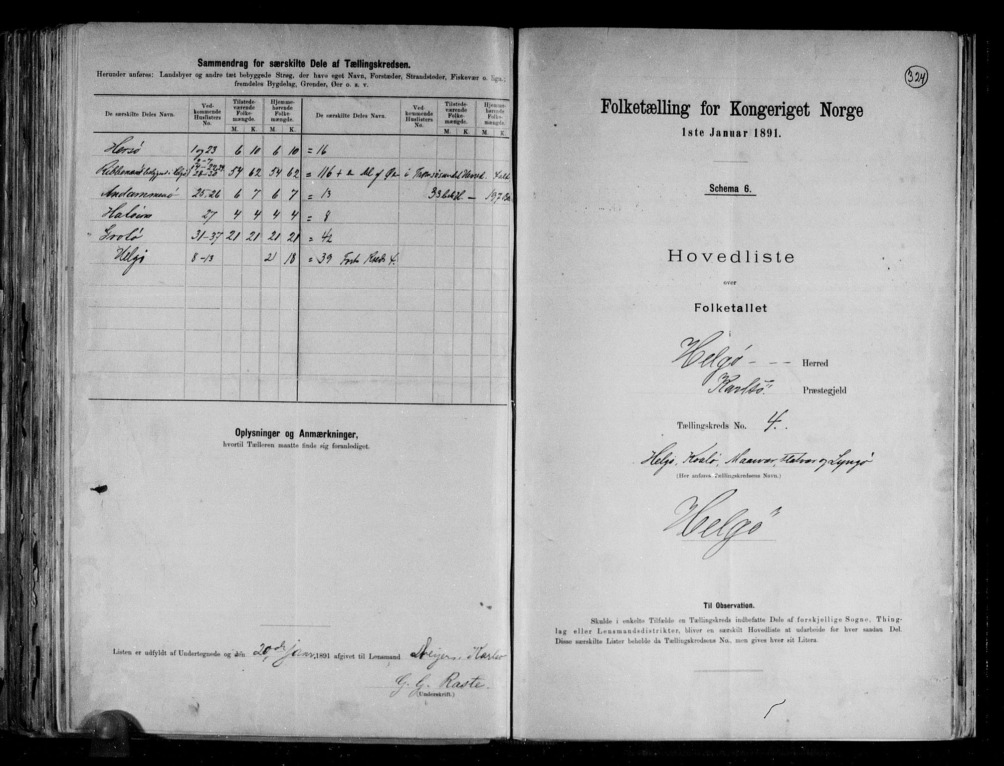 RA, 1891 census for 1935 Helgøy, 1891, p. 10